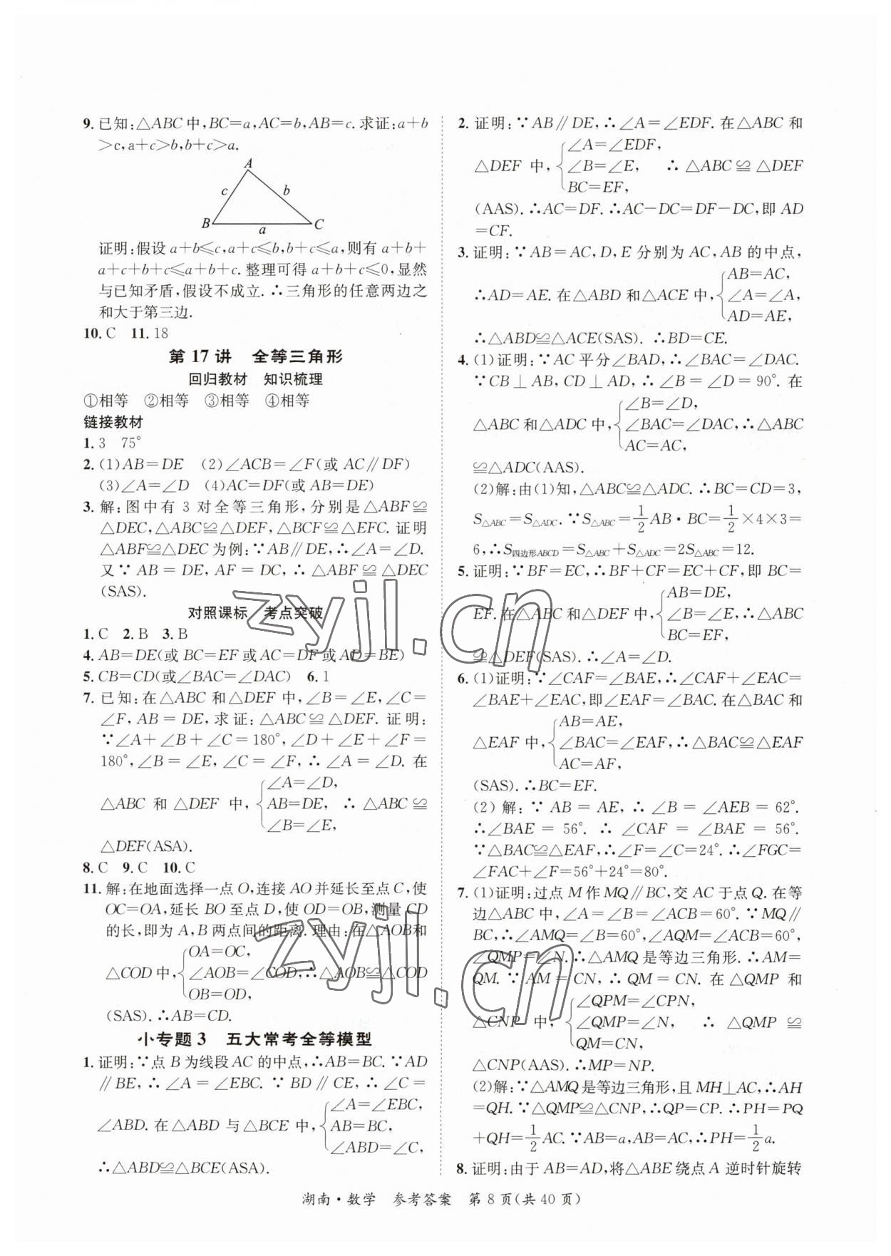 2023年解密中考數(shù)學(xué)湖南專版 第8頁