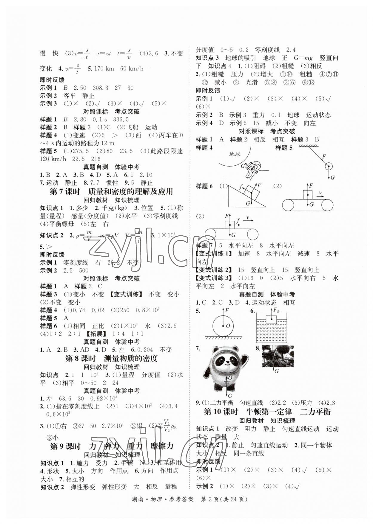 2023年解密中考物理湖南專版 第3頁(yè)