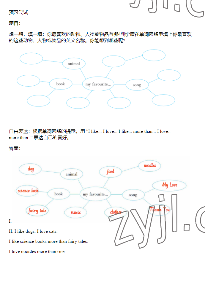 2023年同步實(shí)踐評(píng)價(jià)課程基礎(chǔ)訓(xùn)練六年級(jí)英語下冊(cè)湘少版 參考答案第10頁