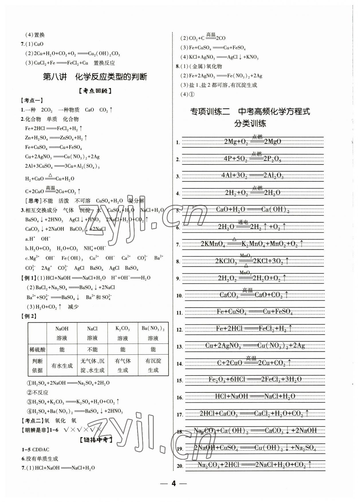 2023年新啟航中考復(fù)習(xí)指南化學(xué)福建專(zhuān)版 第3頁(yè)