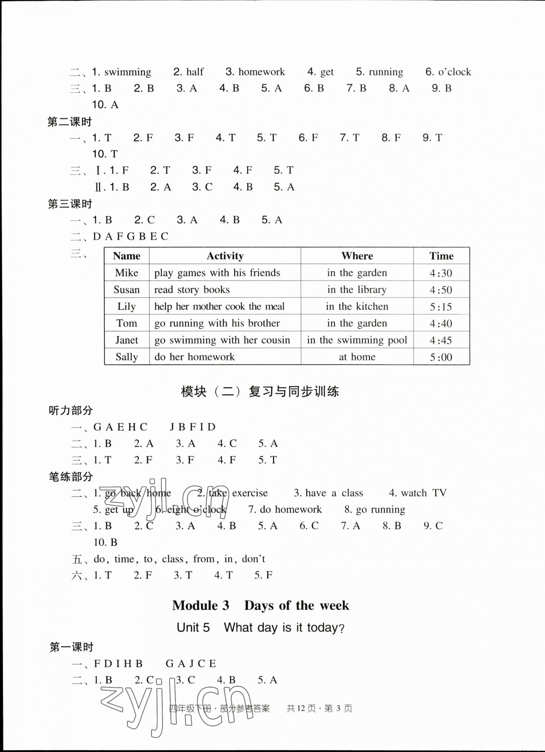 2023年雙基同步導(dǎo)學(xué)導(dǎo)練四年級(jí)英語(yǔ)下冊(cè)教科版廣州專版 第3頁(yè)