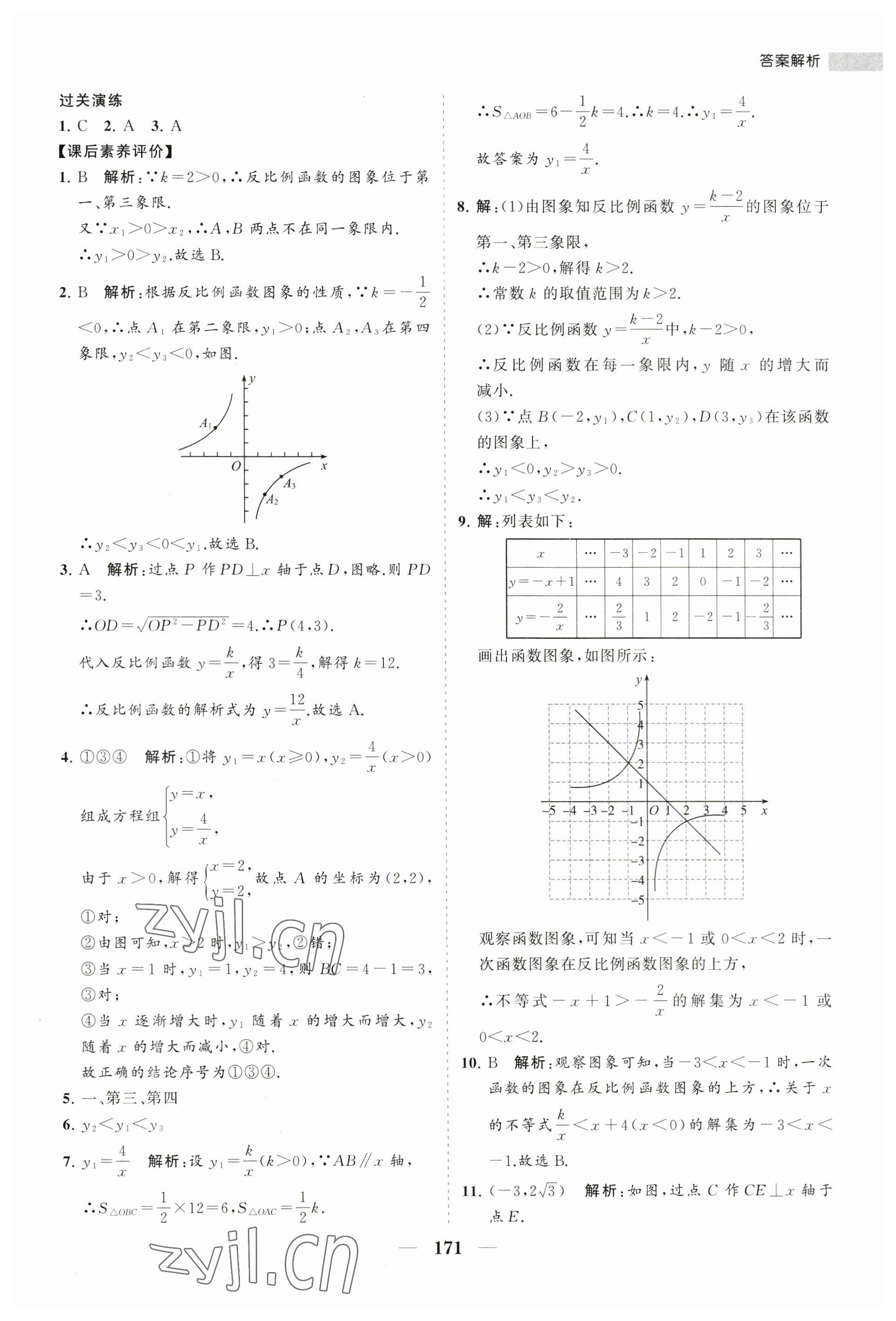 2023年新課程同步練習(xí)冊(cè)九年級(jí)數(shù)學(xué)下冊(cè)人教版 第7頁(yè)