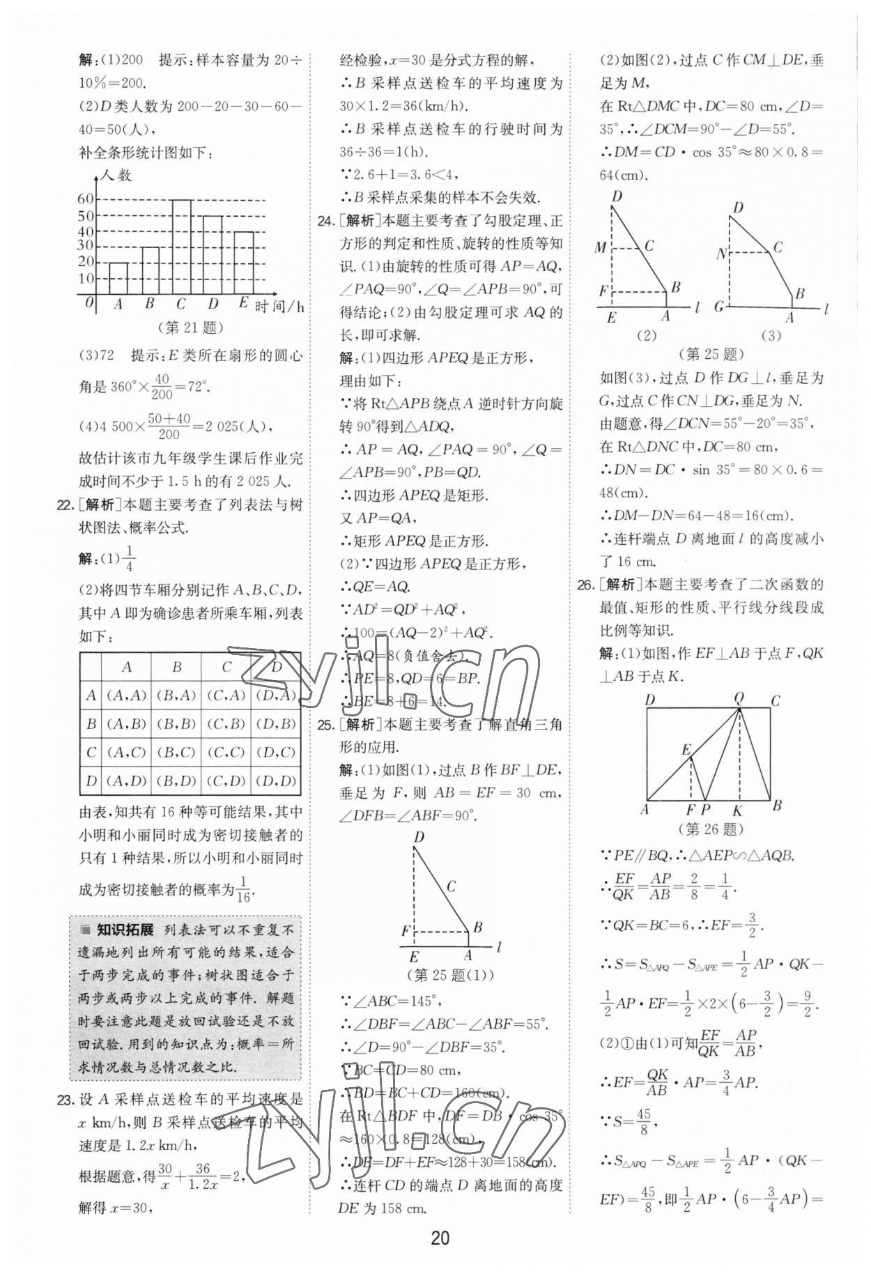 2023年制勝金卷數(shù)學(xué)中考 第20頁