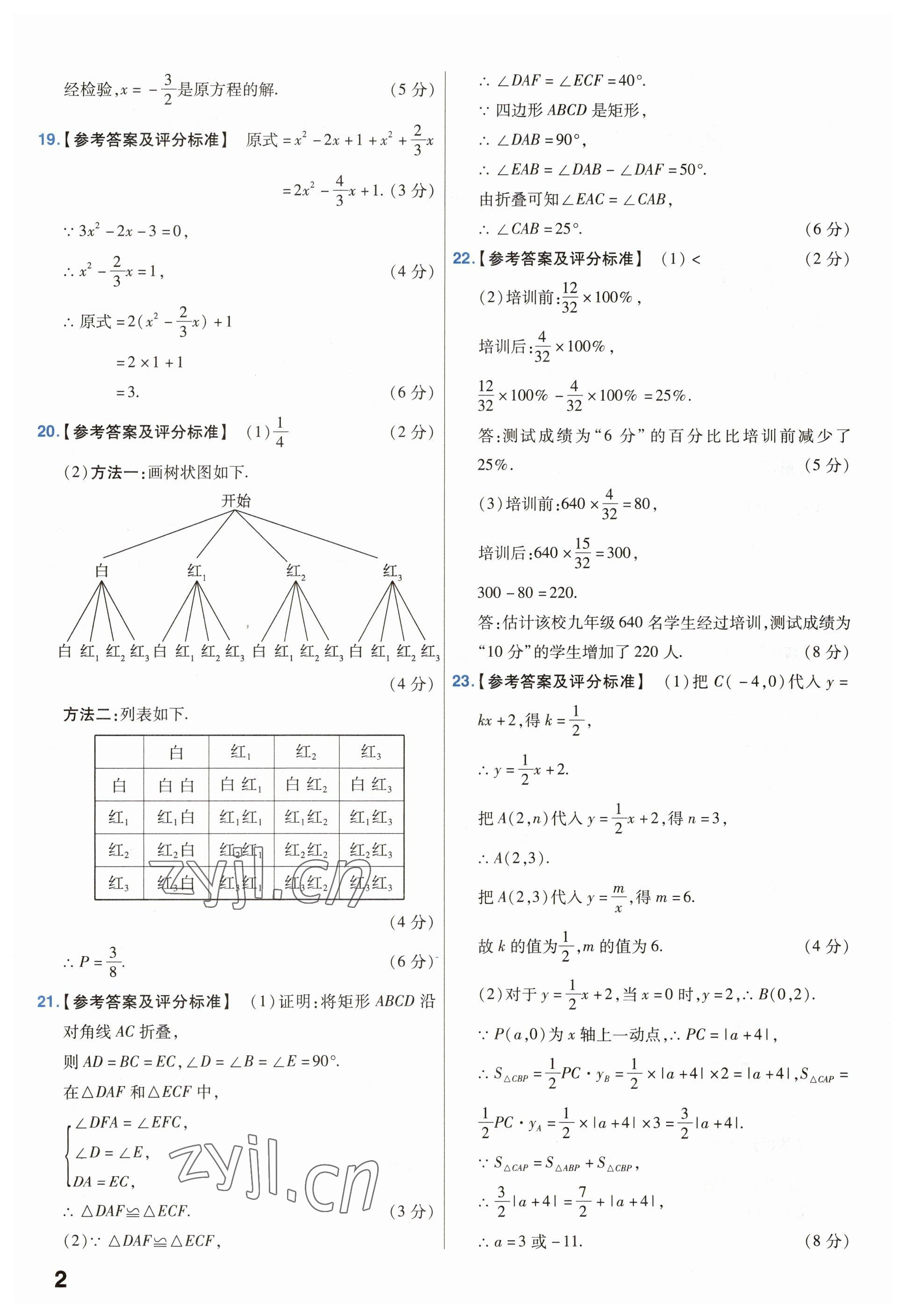 2023年金考卷45套匯編中考數(shù)學江蘇專版 第2頁