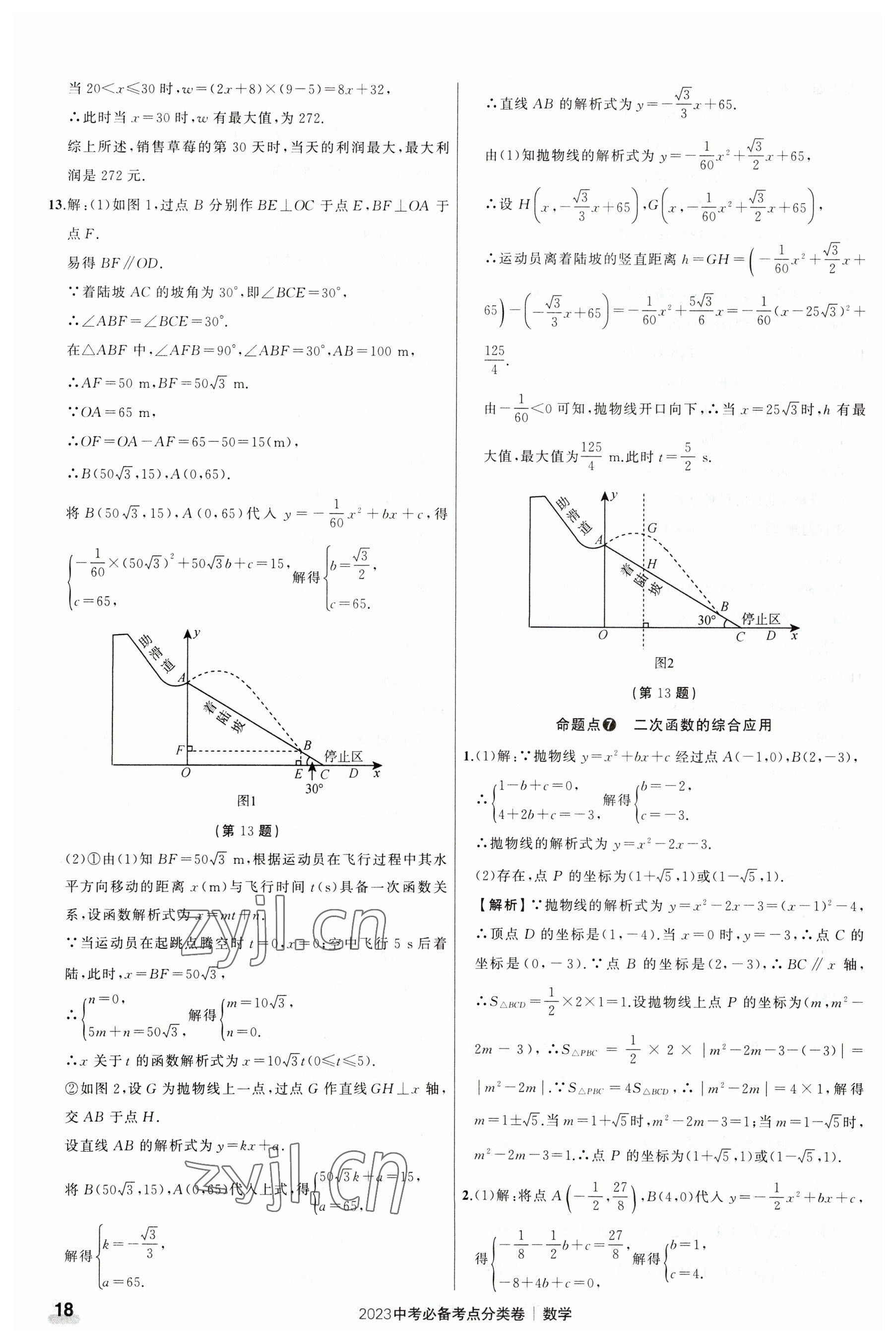 2023年中考必备考点分类卷数学 第18页