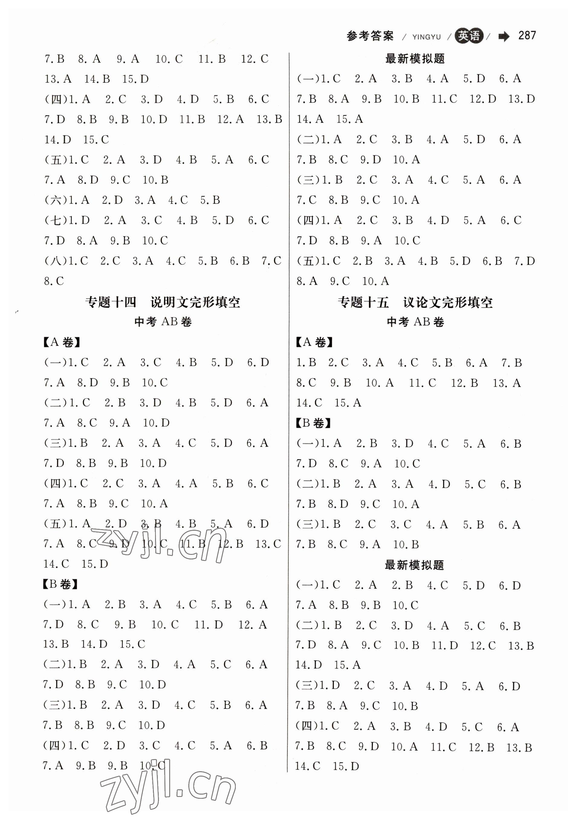 2023年大中考英语 第5页