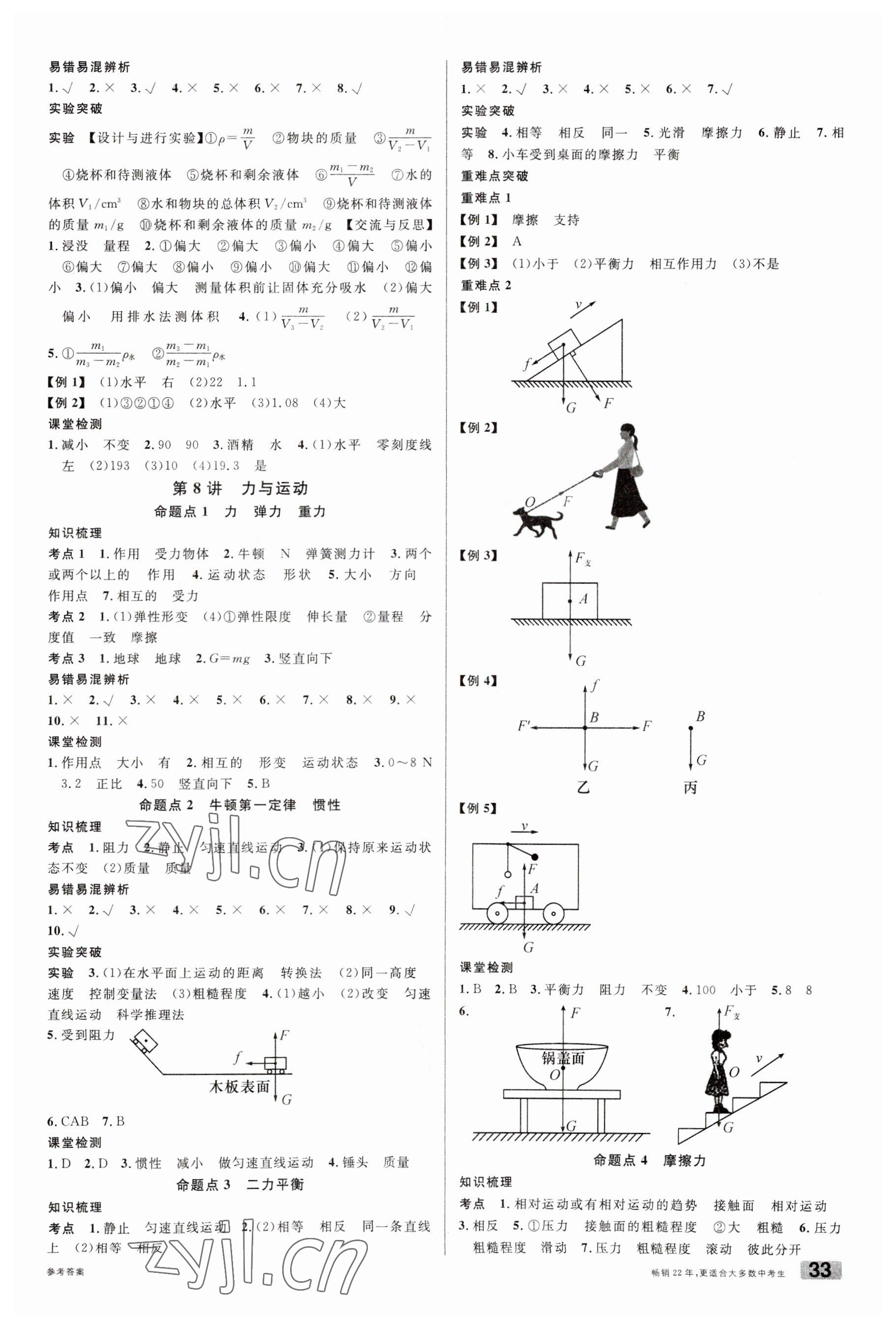 2023年火線100天物理中考人教版黃岡孝感咸寧專版 第3頁