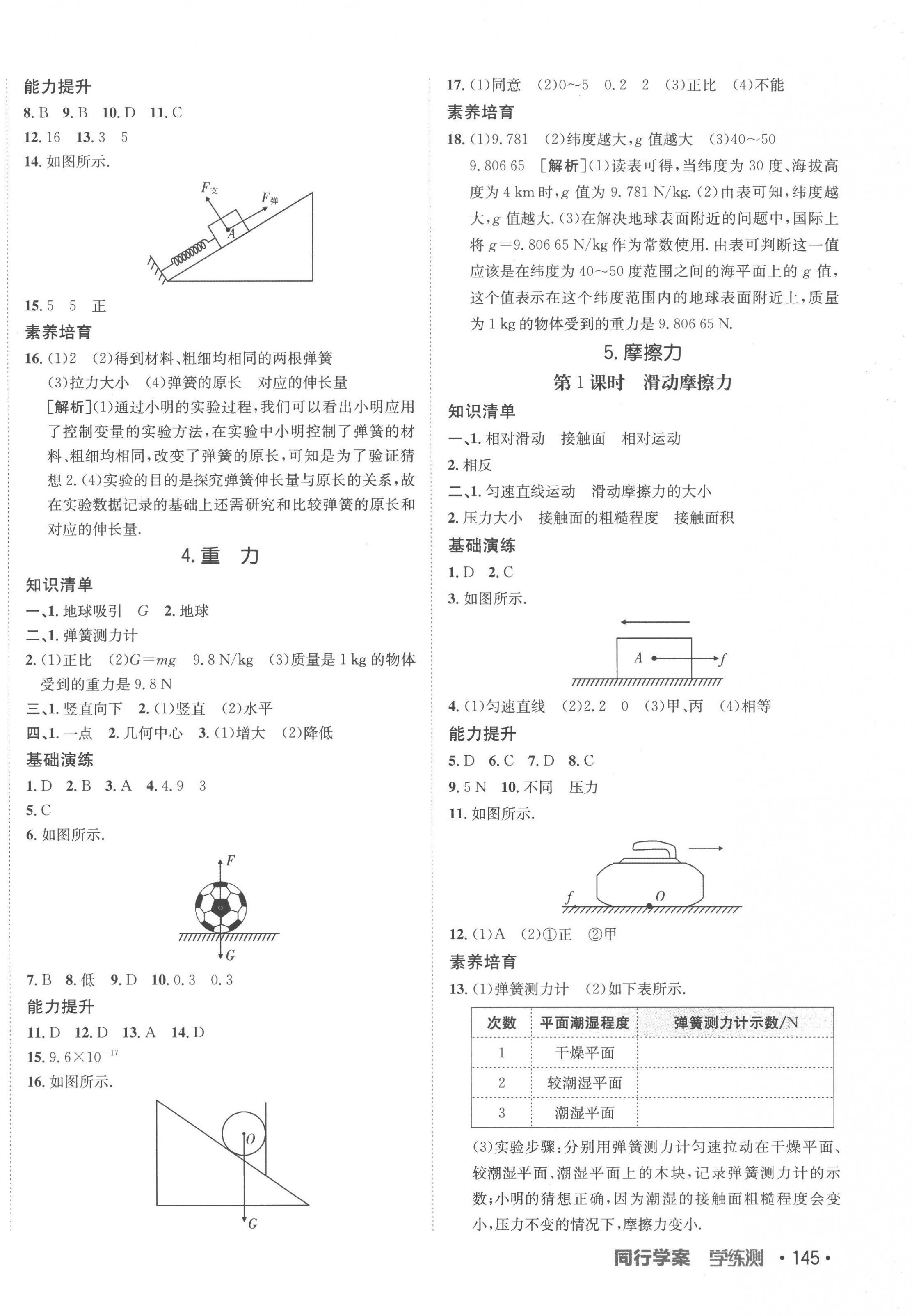 2023年同行學案學練測八年級物理下冊教科版 第2頁