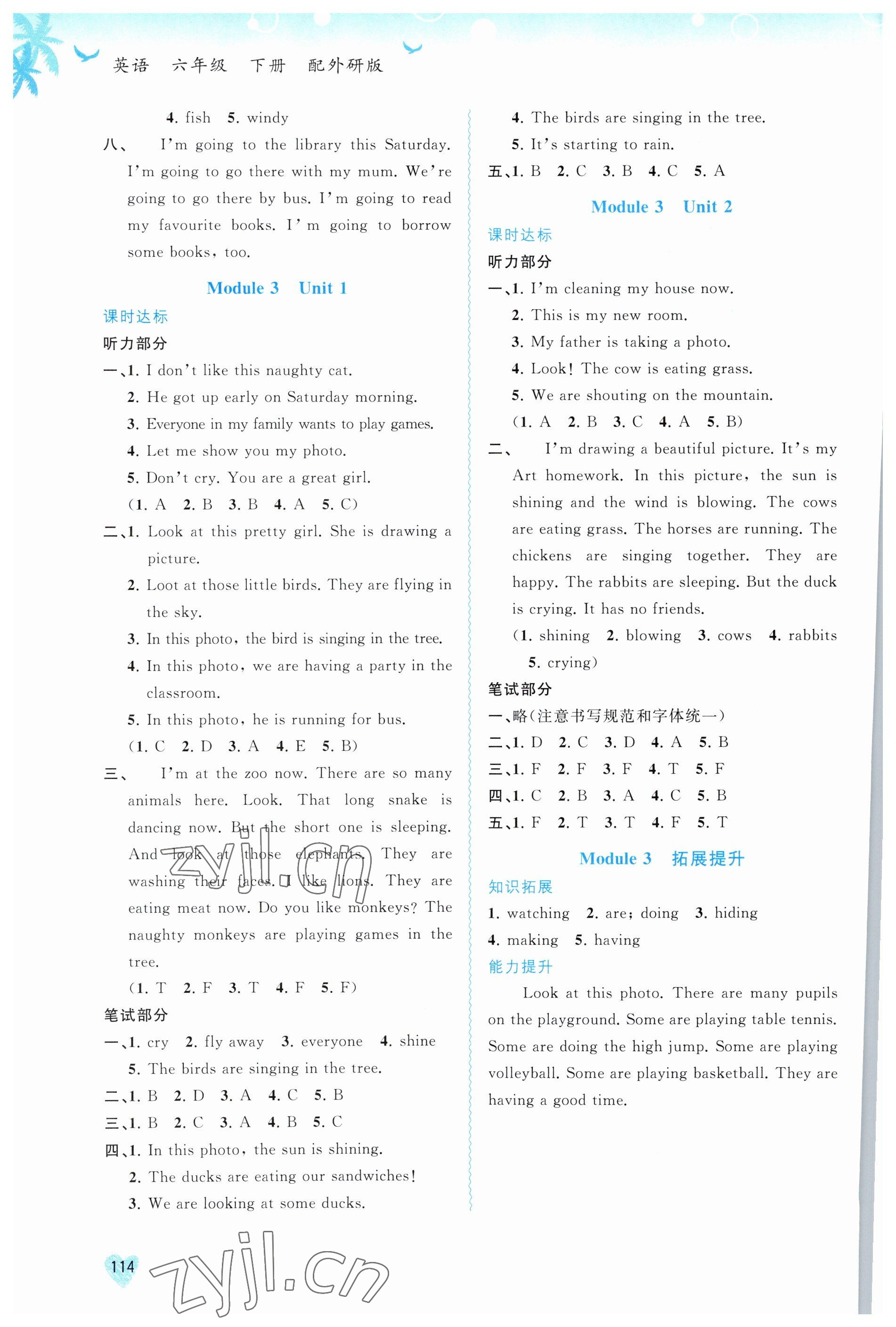 2023年新課程學(xué)習(xí)與測(cè)評(píng)同步學(xué)習(xí)六年級(jí)英語下冊(cè)外研版 第4頁