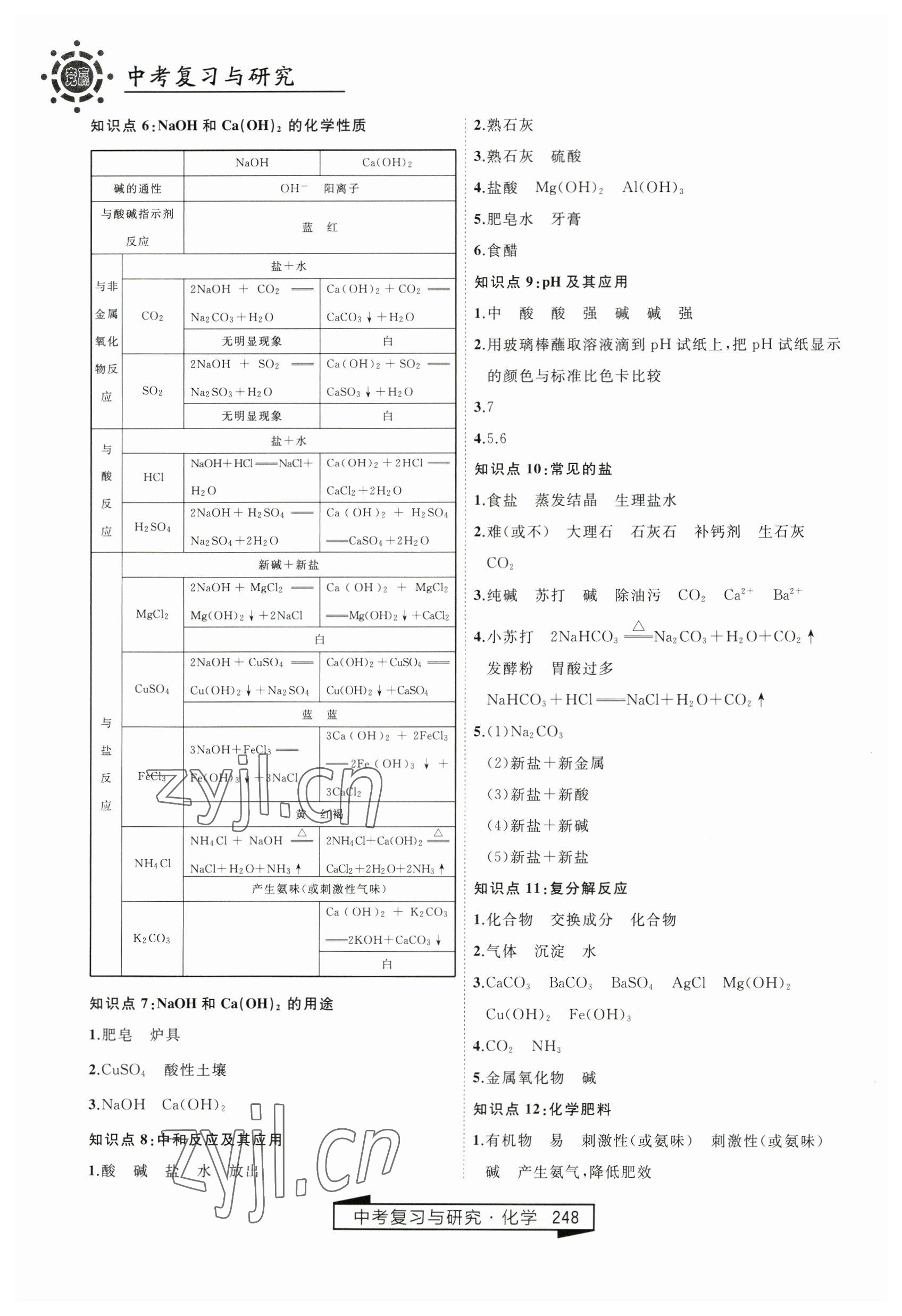 2023年競(jìng)贏高效備考中考復(fù)習(xí)與研究化學(xué) 第2頁(yè)