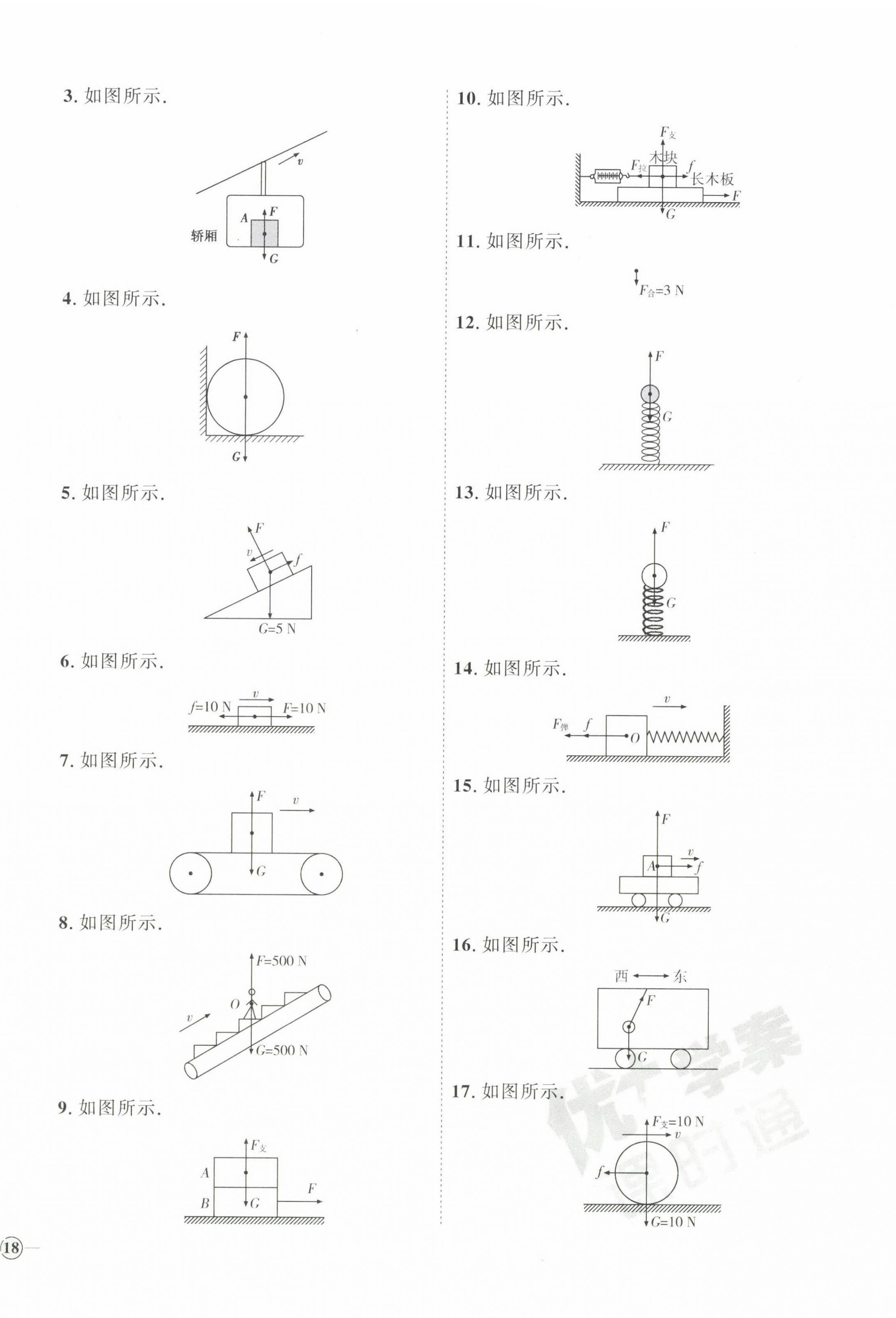 2023年优加学案课时通八年级物理下册沪科版 第4页