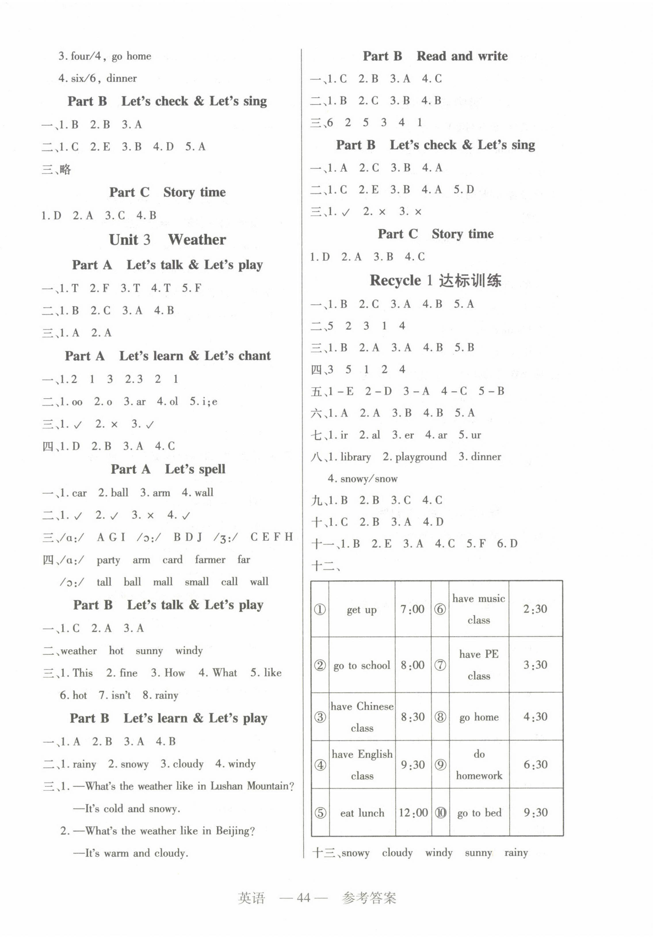 2023年新課程新練習四年級英語下冊人教版 第2頁