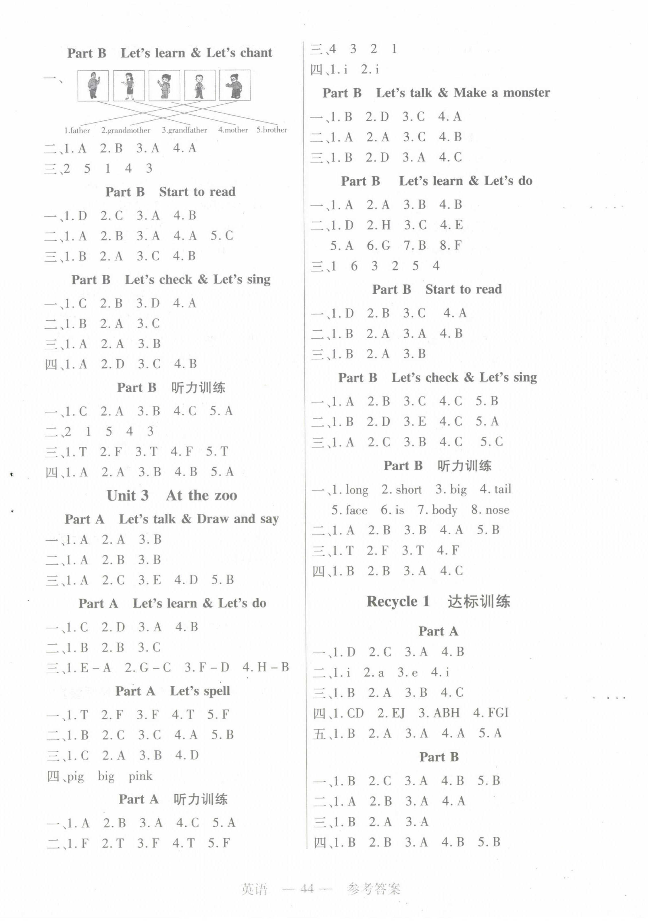 2023年新課程新練習(xí)三年級英語下冊人教版 第2頁