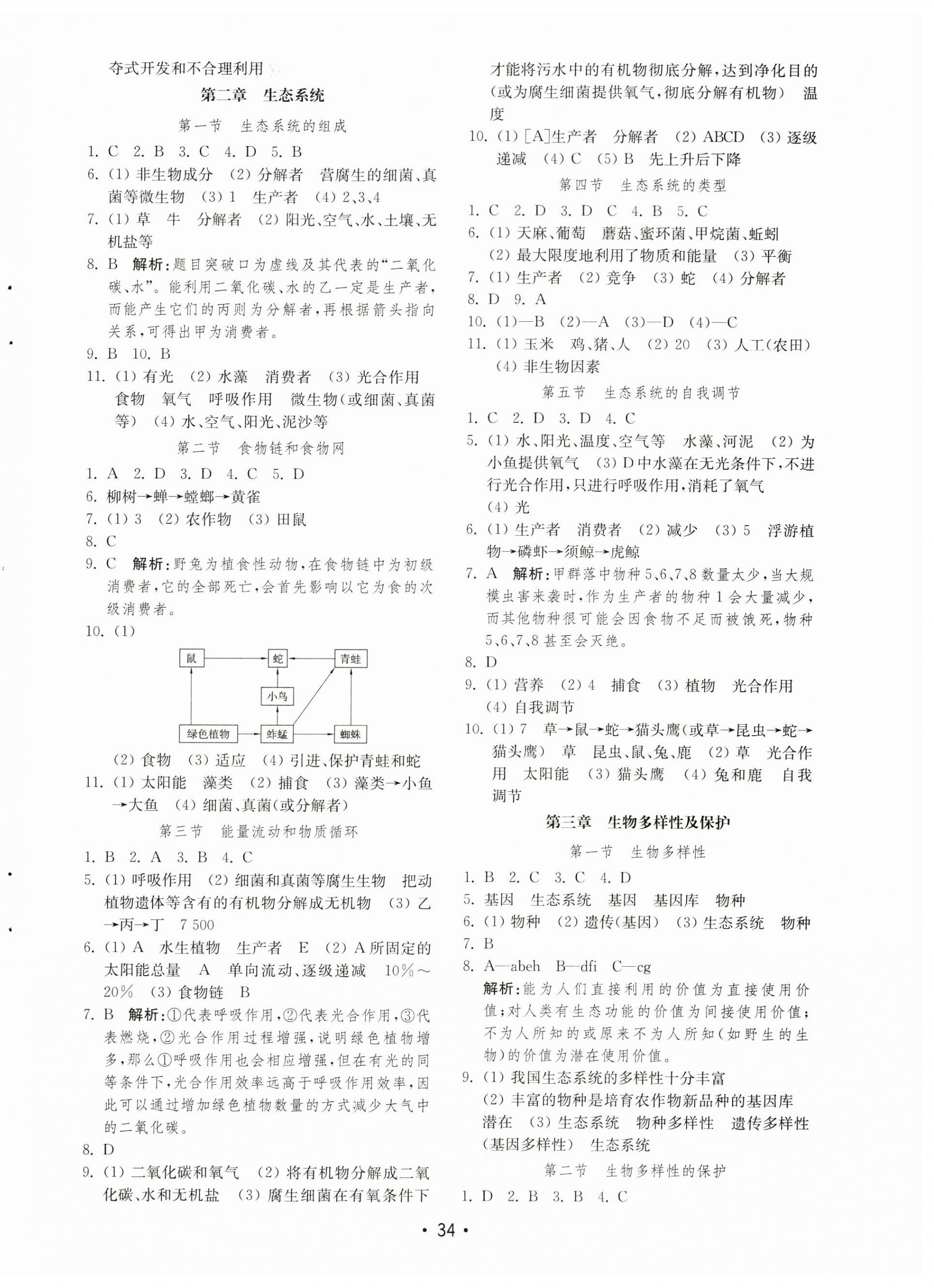 2023年初中基礎(chǔ)訓(xùn)練山東教育出版社八年級(jí)生物下冊(cè)濟(jì)南版 第2頁(yè)