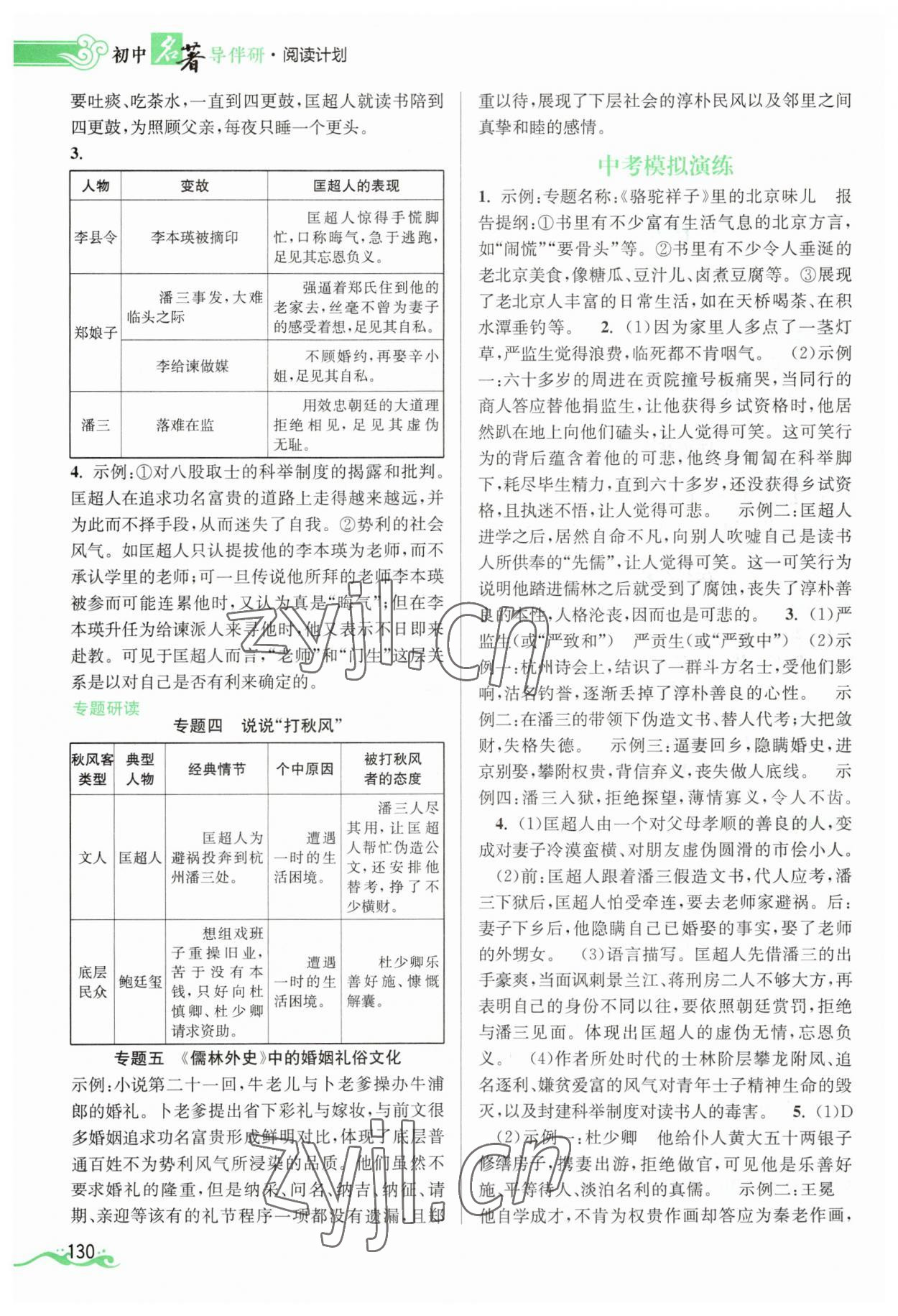 2023年初中名著導伴研九年級下冊 第2頁