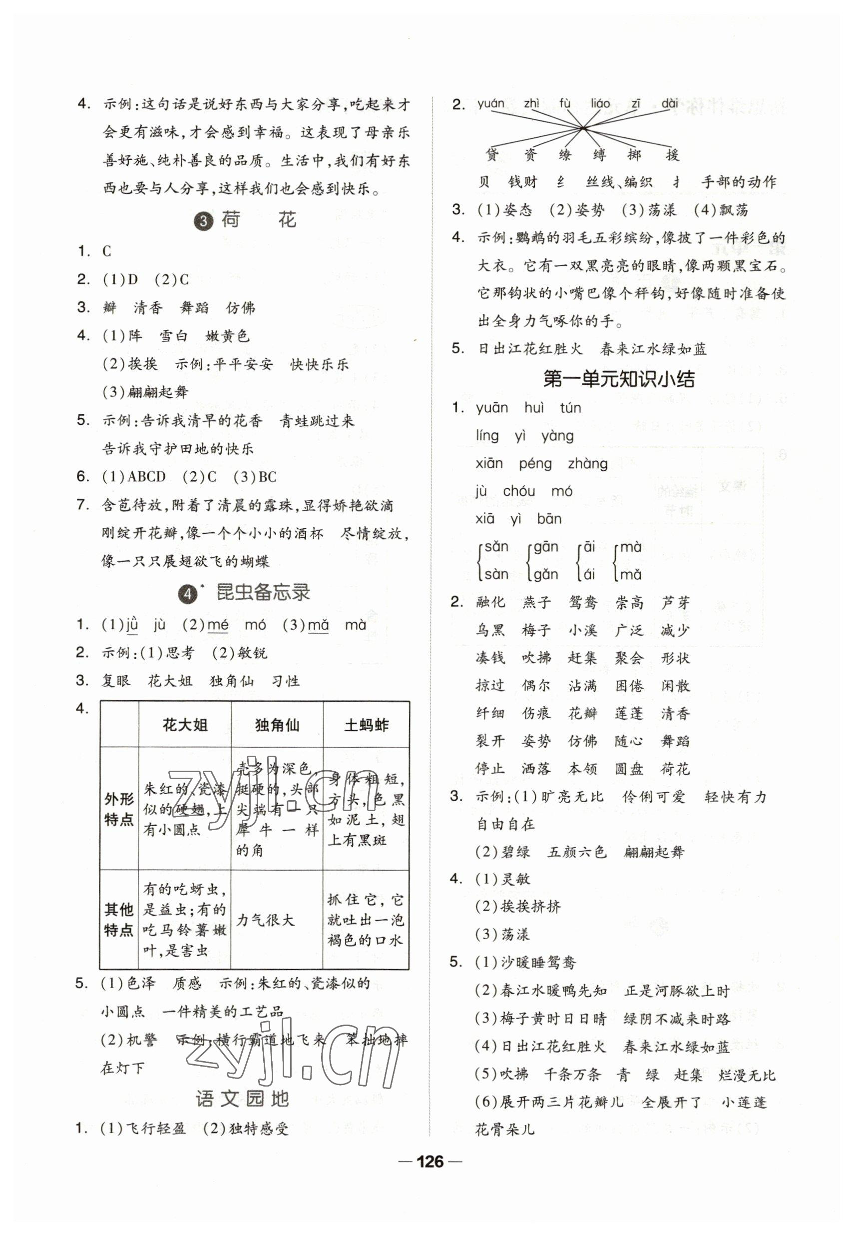 2023年新思維伴你學三年級語文下冊人教版 第2頁