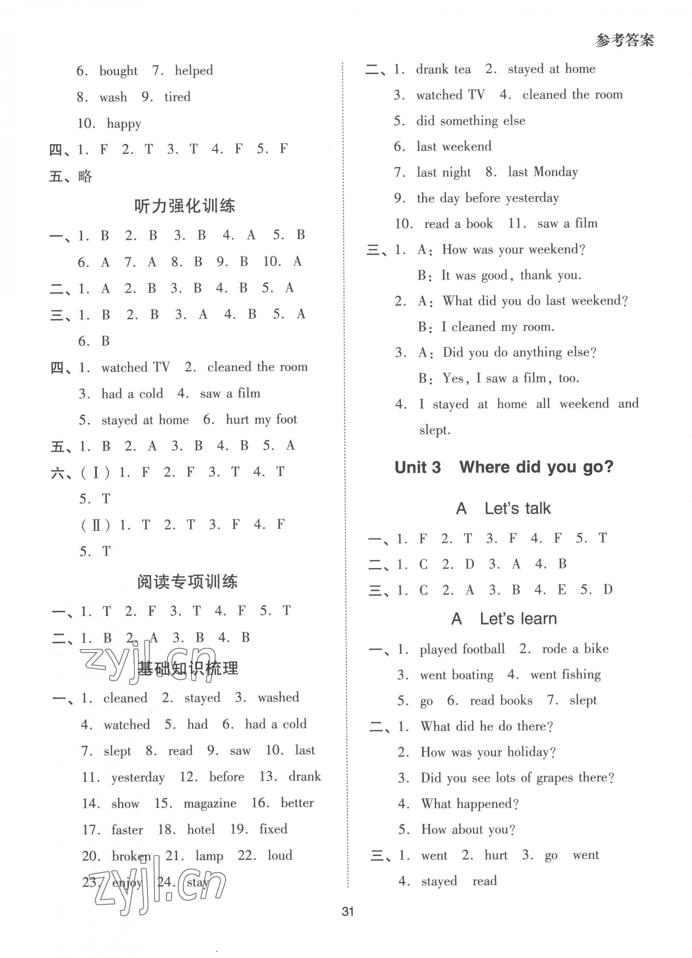 2023年同步學(xué)堂導(dǎo)學(xué)測六年級英語下冊人教版 第4頁