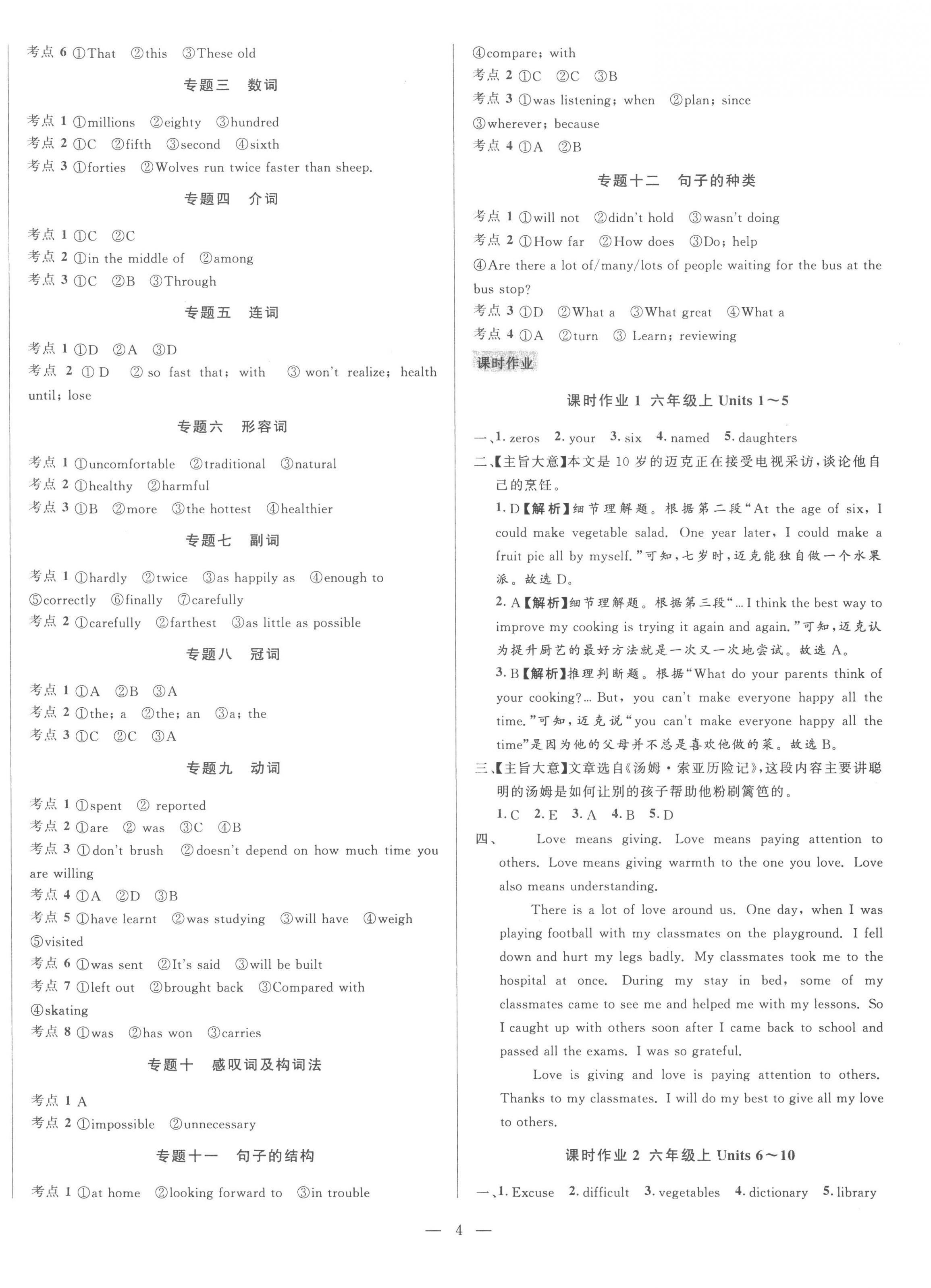 2023年初中學(xué)業(yè)水平考試總復(fù)習(xí)英語泰安專版 第4頁