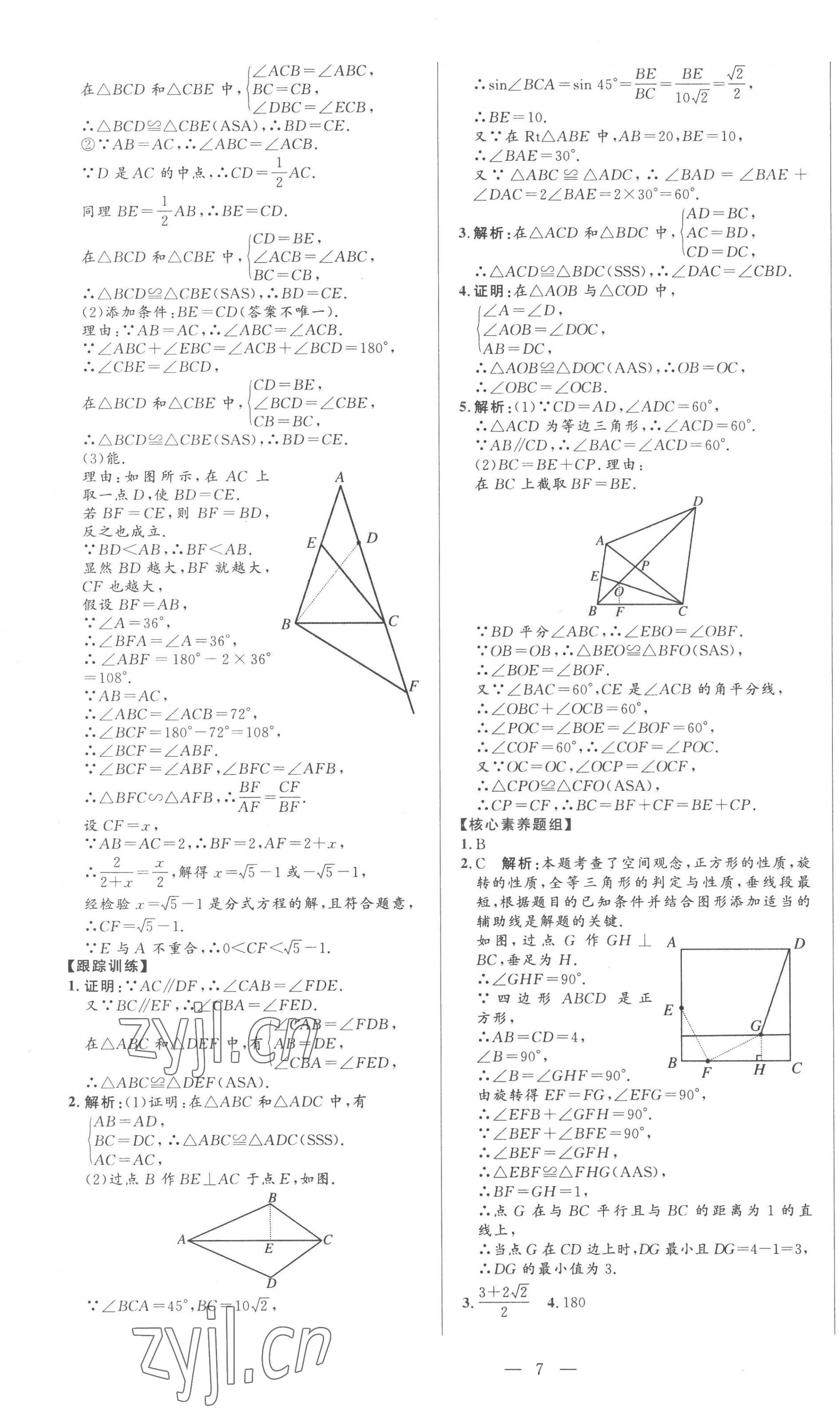 2023年初中學(xué)業(yè)水平考試總復(fù)習(xí)數(shù)學(xué)泰安專版 第7頁(yè)