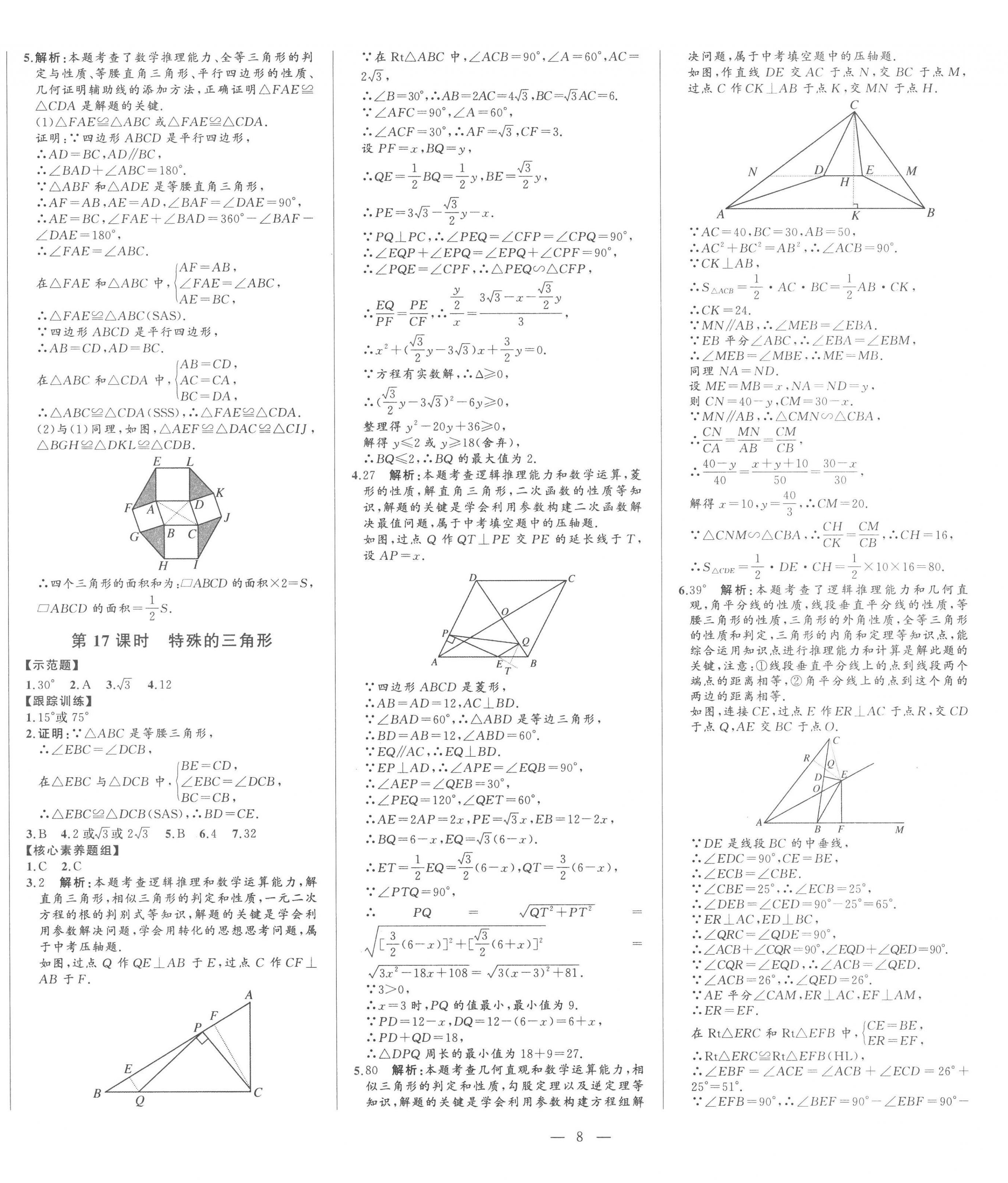 2023年初中學(xué)業(yè)水平考試總復(fù)習(xí)數(shù)學(xué)泰安專版 第8頁