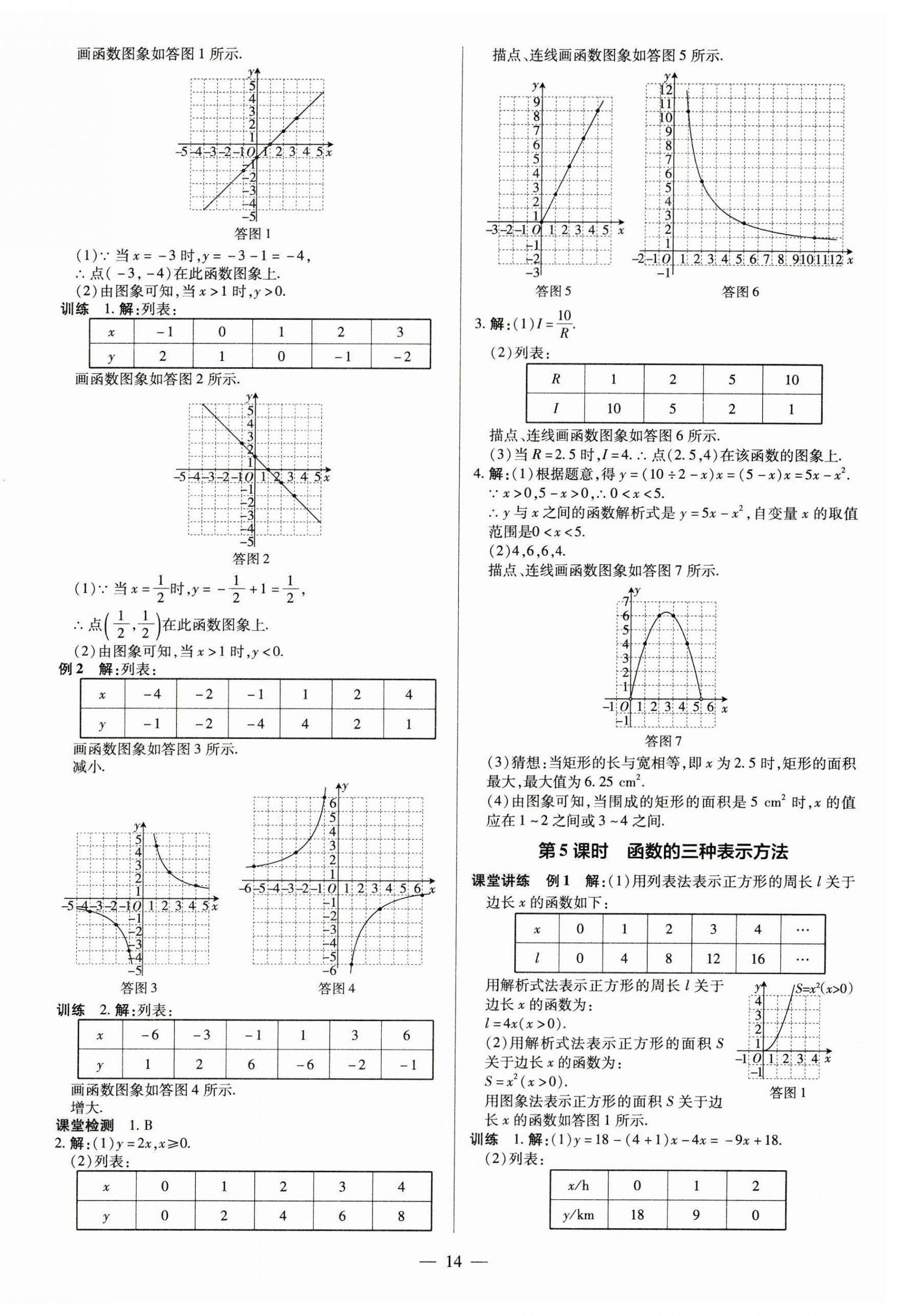 2023年領(lǐng)跑作業(yè)本八年級數(shù)學(xué)下冊人教版廣東專版 第14頁