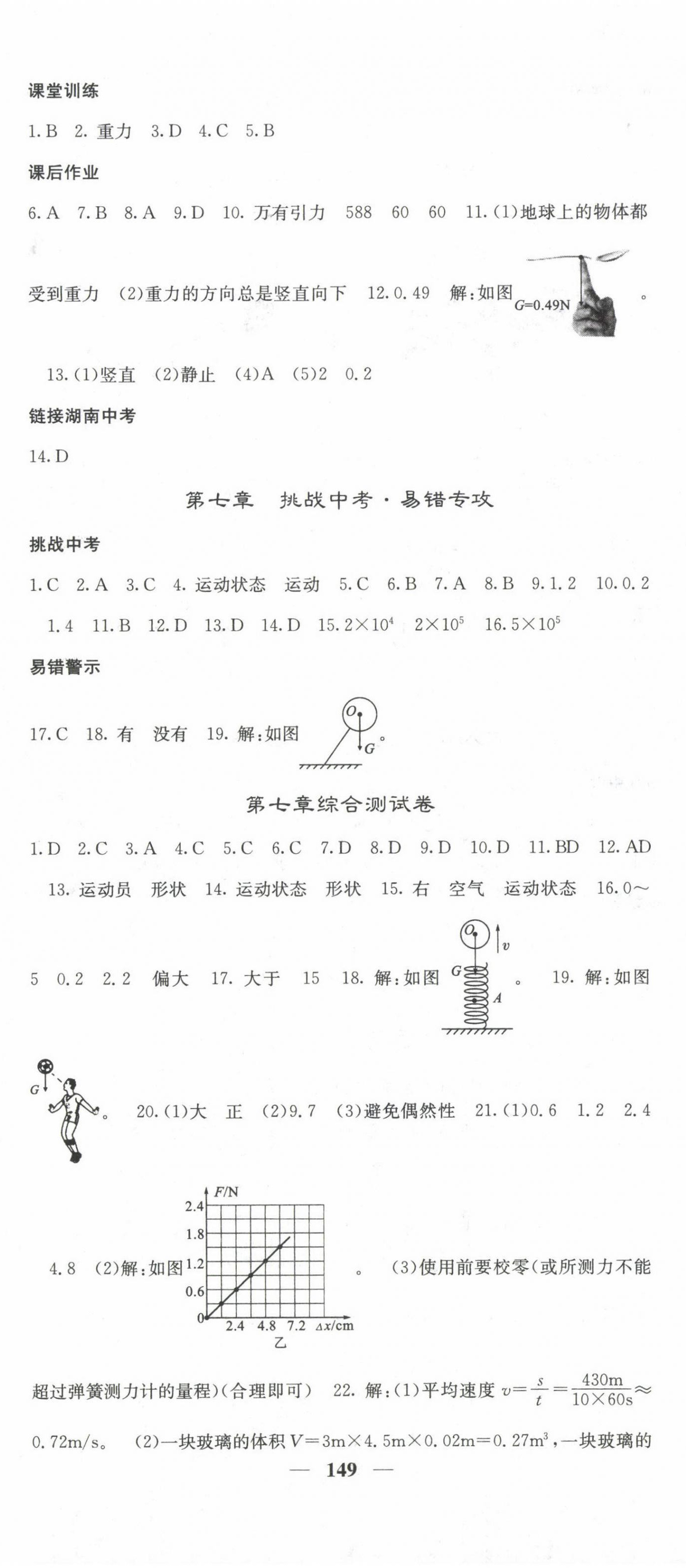 2023年課堂點(diǎn)睛八年級(jí)物理下冊(cè)人教版湖南專(zhuān)版 第2頁(yè)