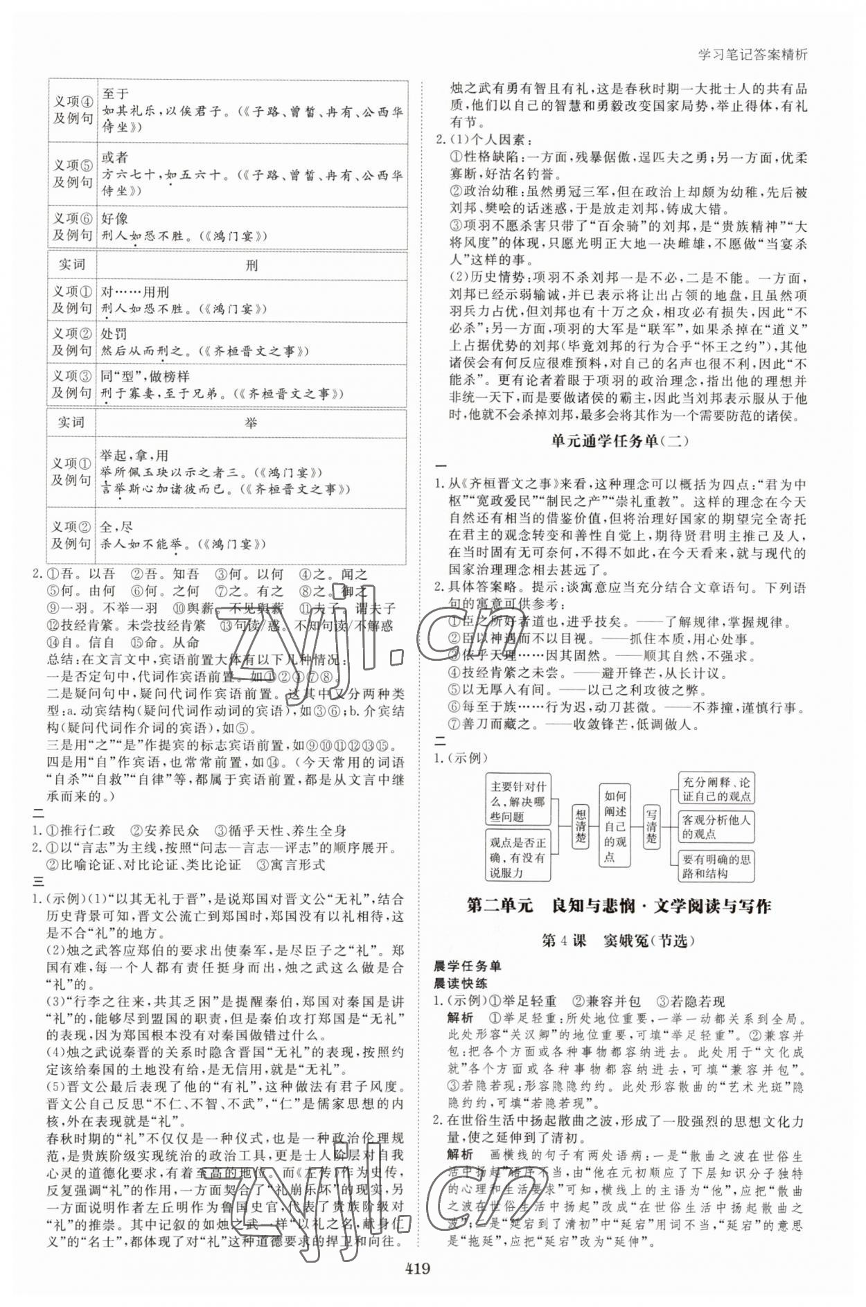 2023年步步高學(xué)習(xí)筆記高中語(yǔ)文必修下冊(cè) 第7頁(yè)