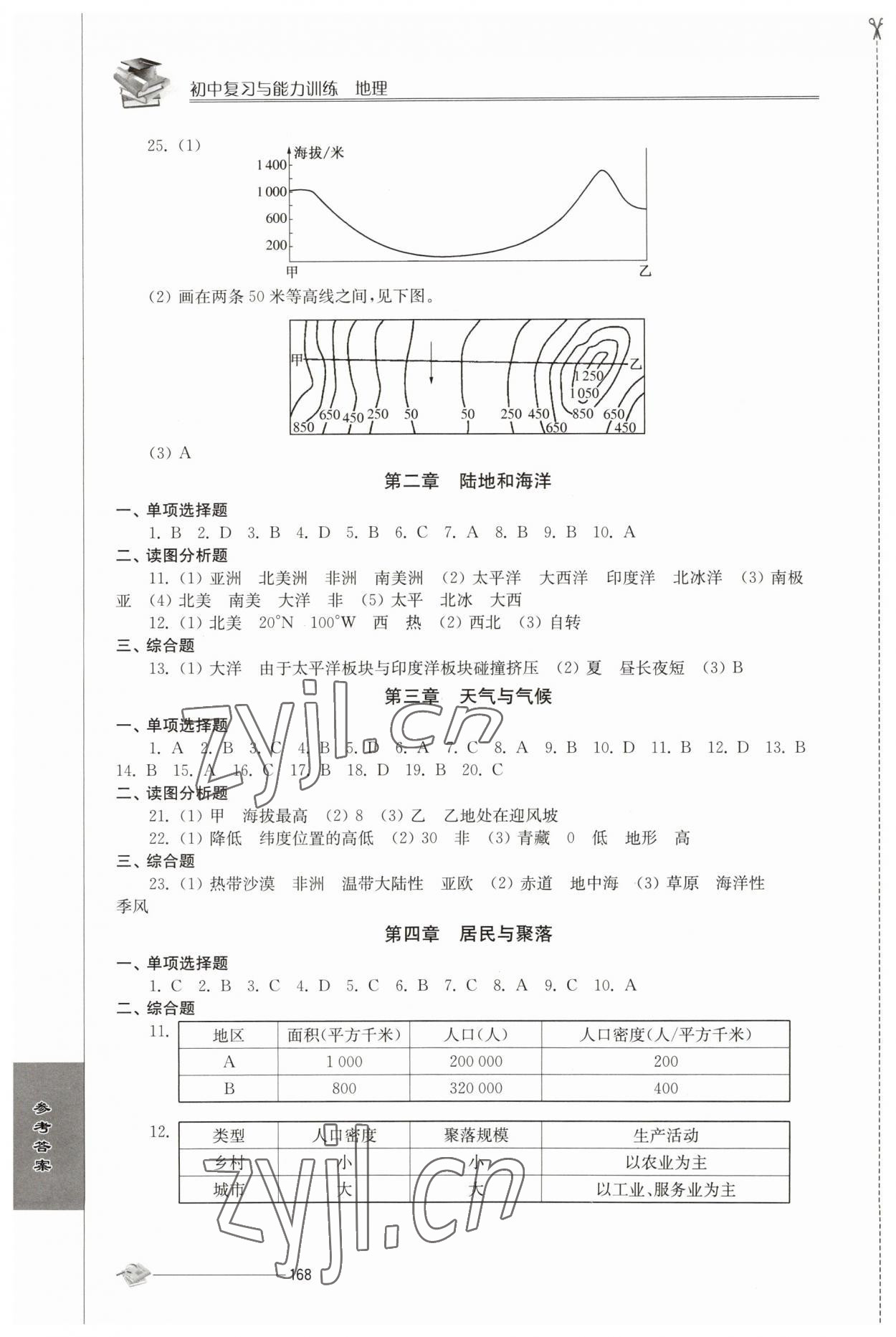 2023年初中复习与能力训练中考地理 第2页