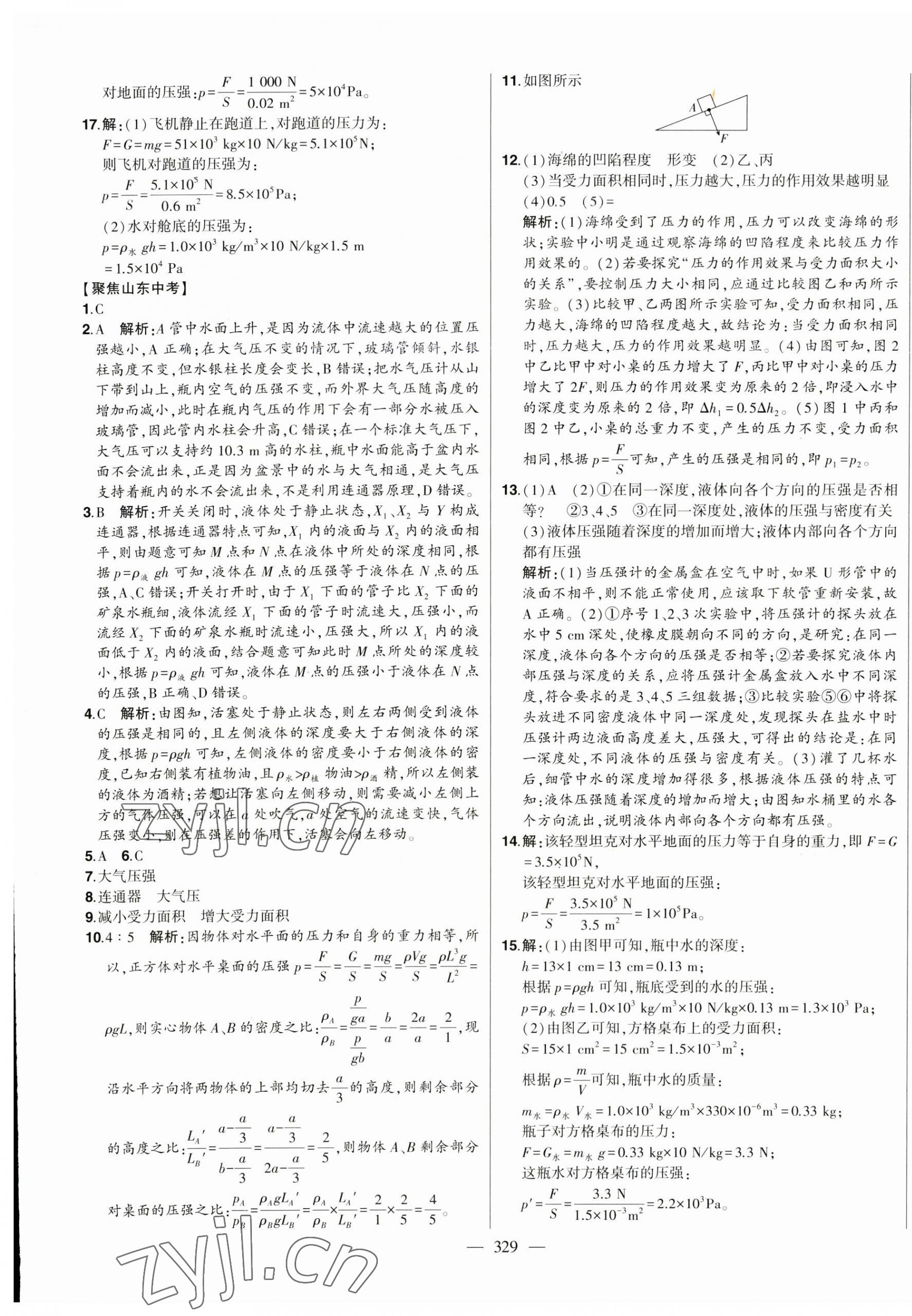 2023年智慧大課堂學業(yè)總復習全程精練物理滬科版 第13頁