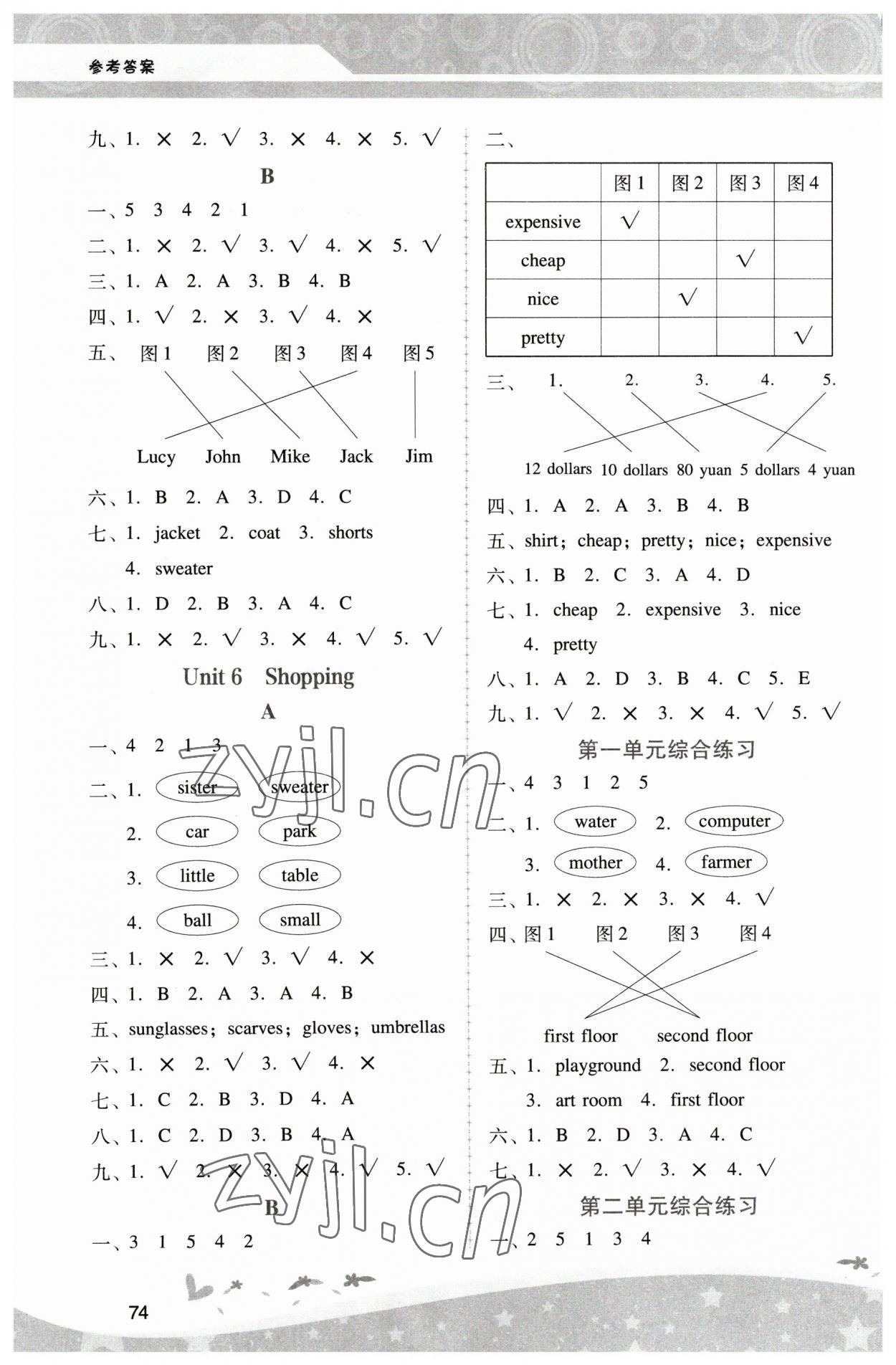 2023年新課程學(xué)習(xí)輔導(dǎo)四年級英語下冊人教版中山專版 第4頁