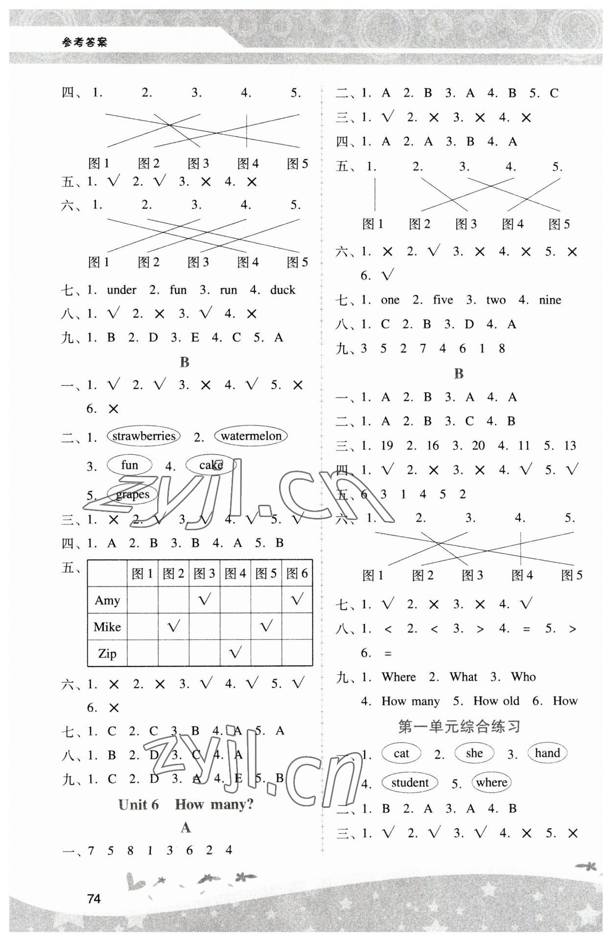 2023年新課程學習輔導三年級英語下冊人教版中山專版 第4頁