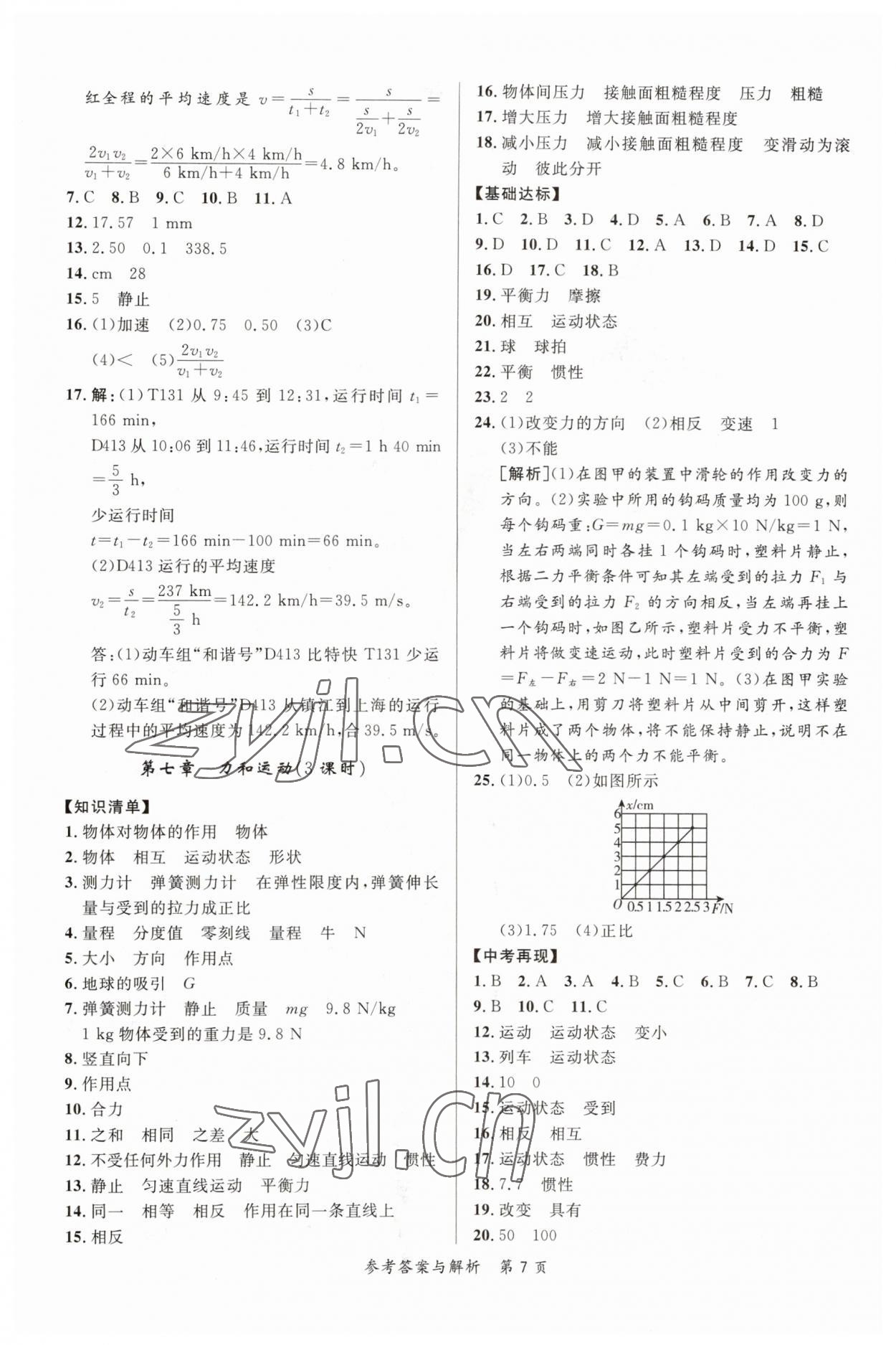 2023年榜上有名中考新攻略物理新疆專版 第7頁