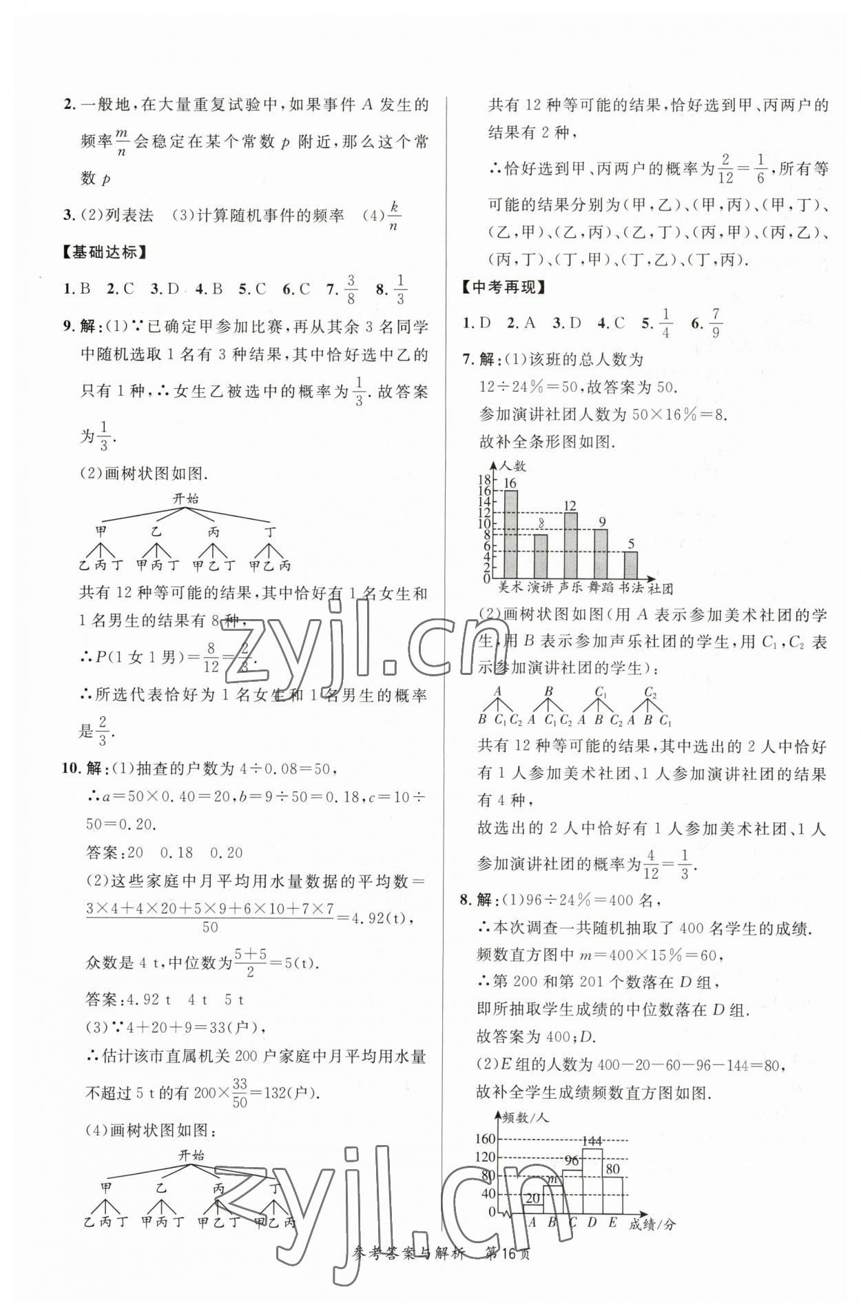 2023年榜上有名中考新攻略數(shù)學(xué)新疆專版 第16頁