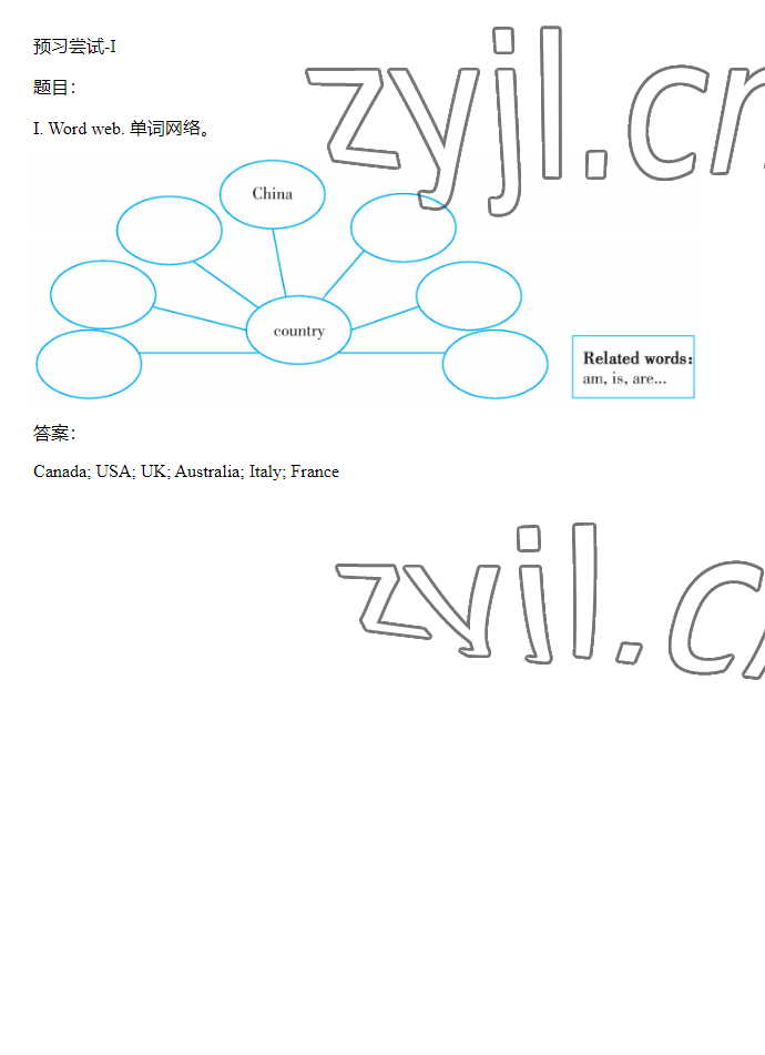 2023年同步實(shí)踐評價課程基礎(chǔ)訓(xùn)練三年級英語下冊人教版 參考答案第1頁