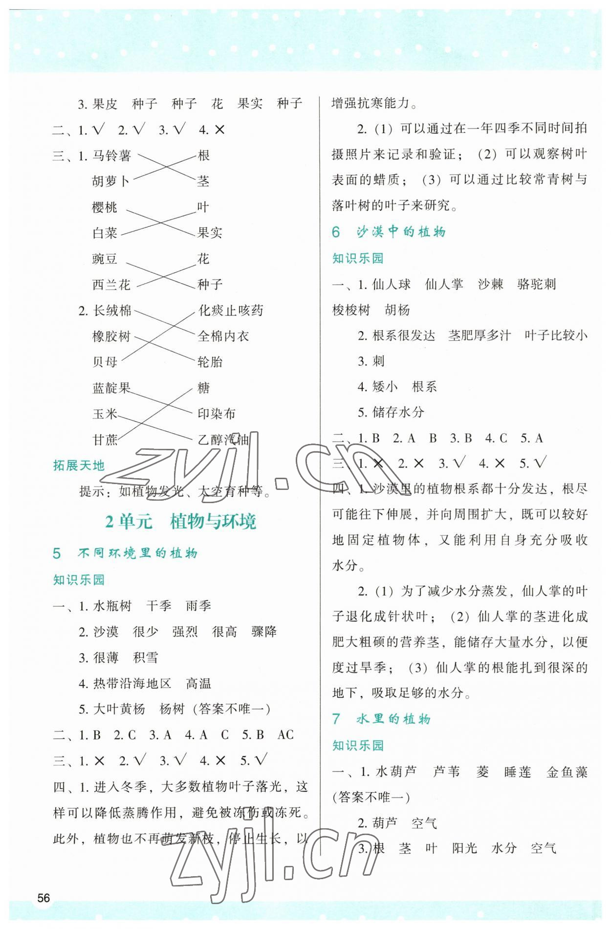 2023年新課程學(xué)習(xí)與評價三年級科學(xué)下冊蘇教版 第2頁