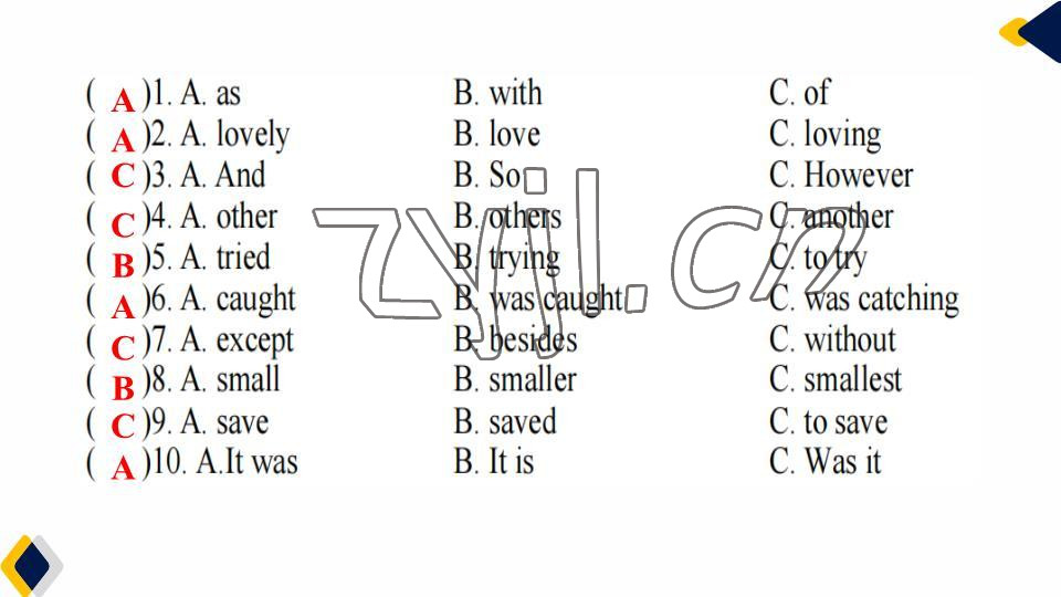 2023年基礎(chǔ)知識同步訓(xùn)練10分鐘七年級英語下冊滬教版深圳專版 參考答案第43頁