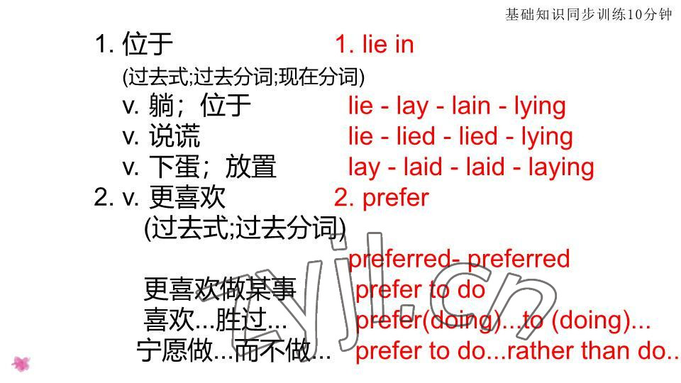 2023年基礎(chǔ)知識(shí)同步訓(xùn)練10分鐘七年級(jí)英語(yǔ)下冊(cè)滬教版深圳專版 參考答案第28頁(yè)