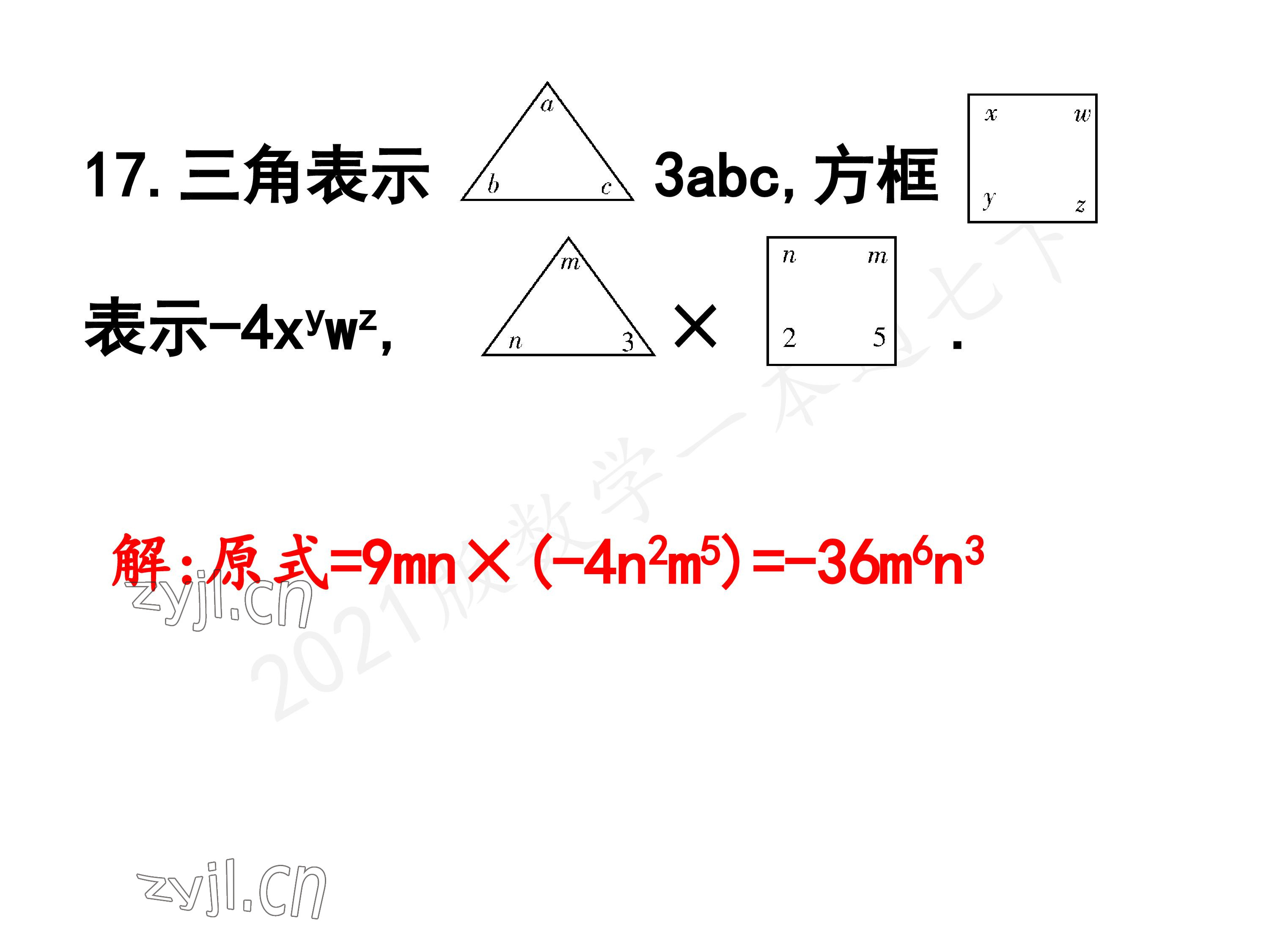 2023年一本通武汉出版社七年级数学下册北师大版 第56页