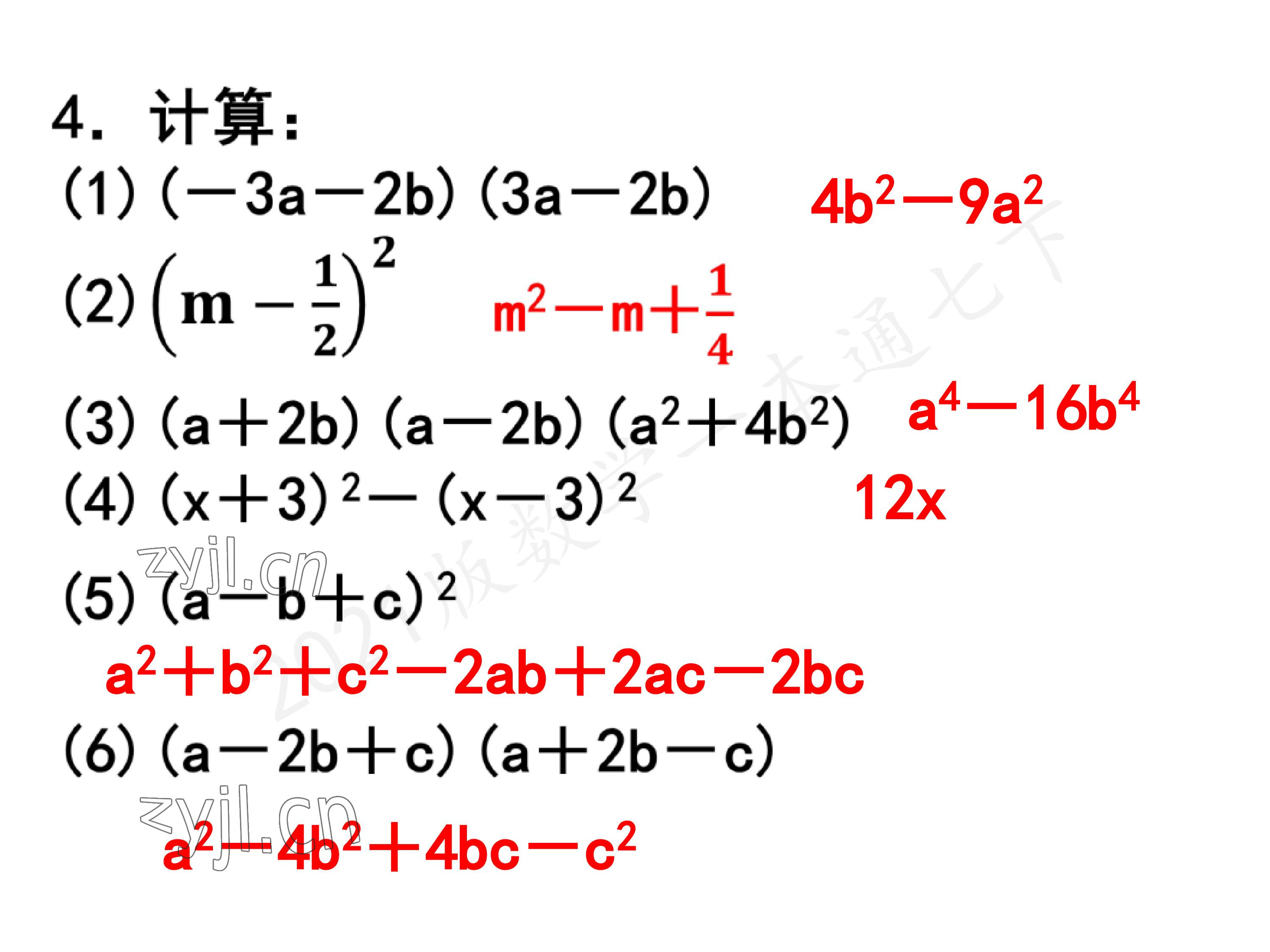 2023年一本通武汉出版社七年级数学下册北师大版 第13页