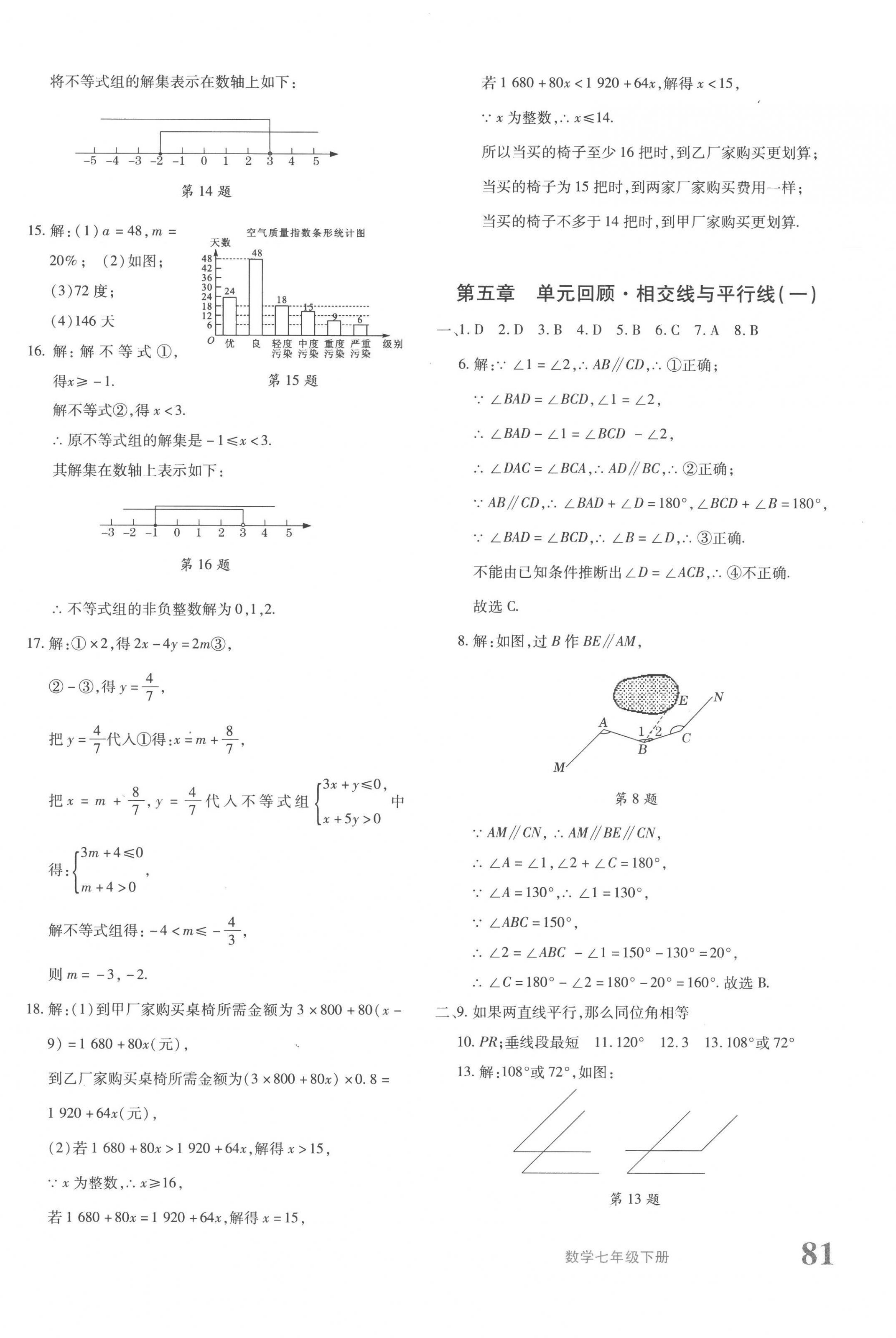 2023年优学1+1评价与测试七年级数学下册人教版 第6页