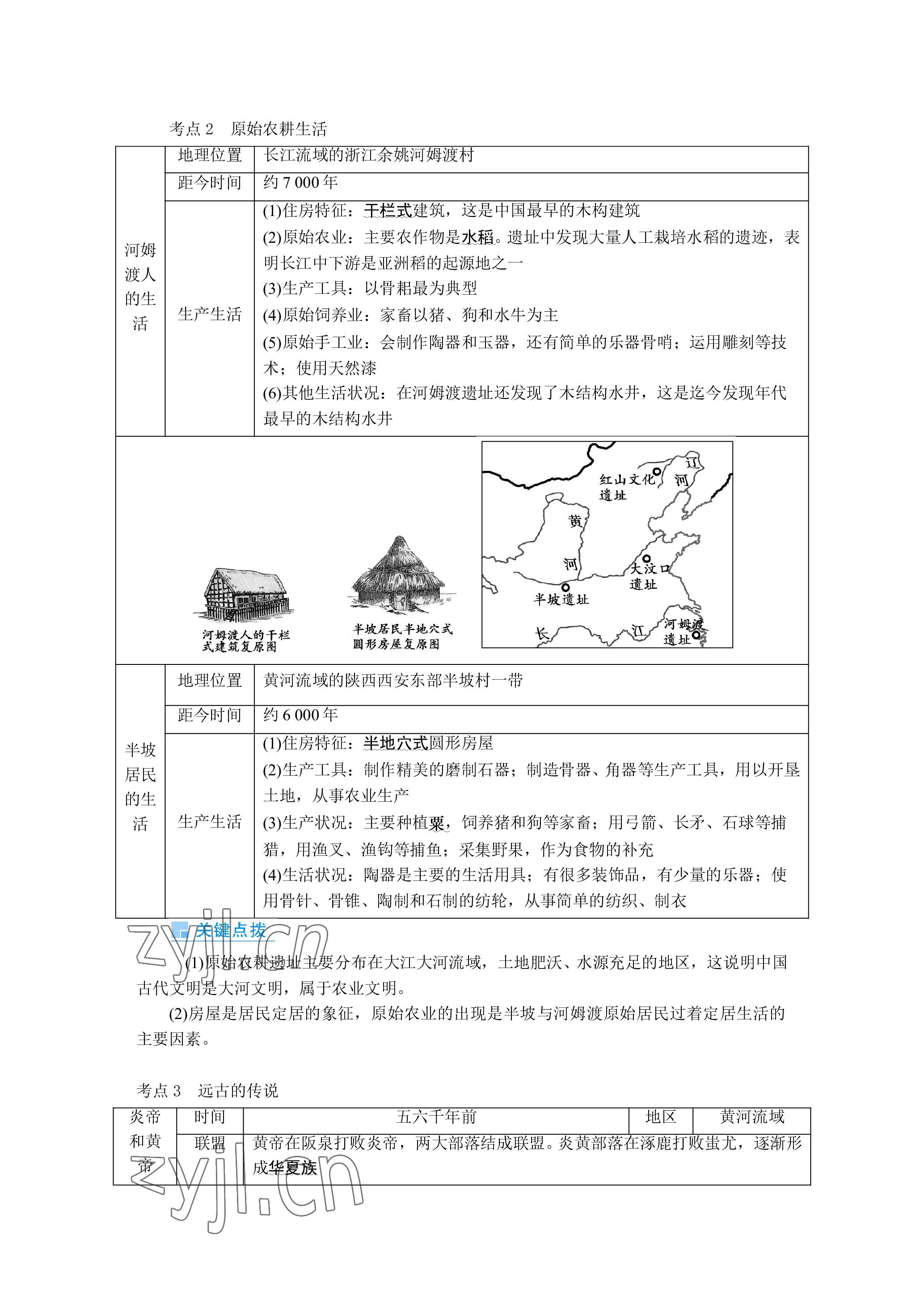 2023年晨光全優(yōu)同步指導(dǎo)訓(xùn)練與檢測歷史 參考答案第3頁