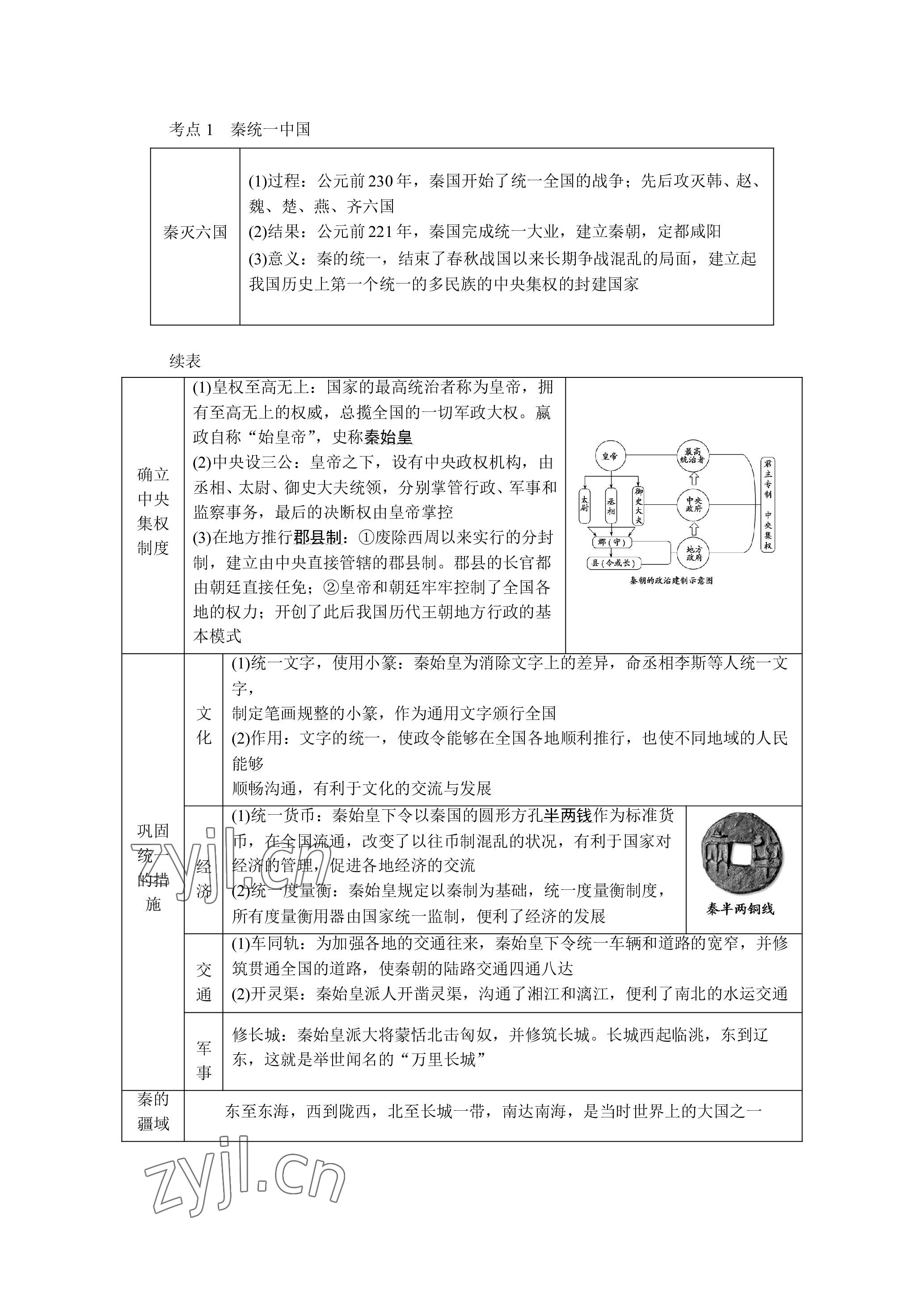 2023年晨光全優(yōu)同步指導(dǎo)訓(xùn)練與檢測(cè)歷史 參考答案第17頁