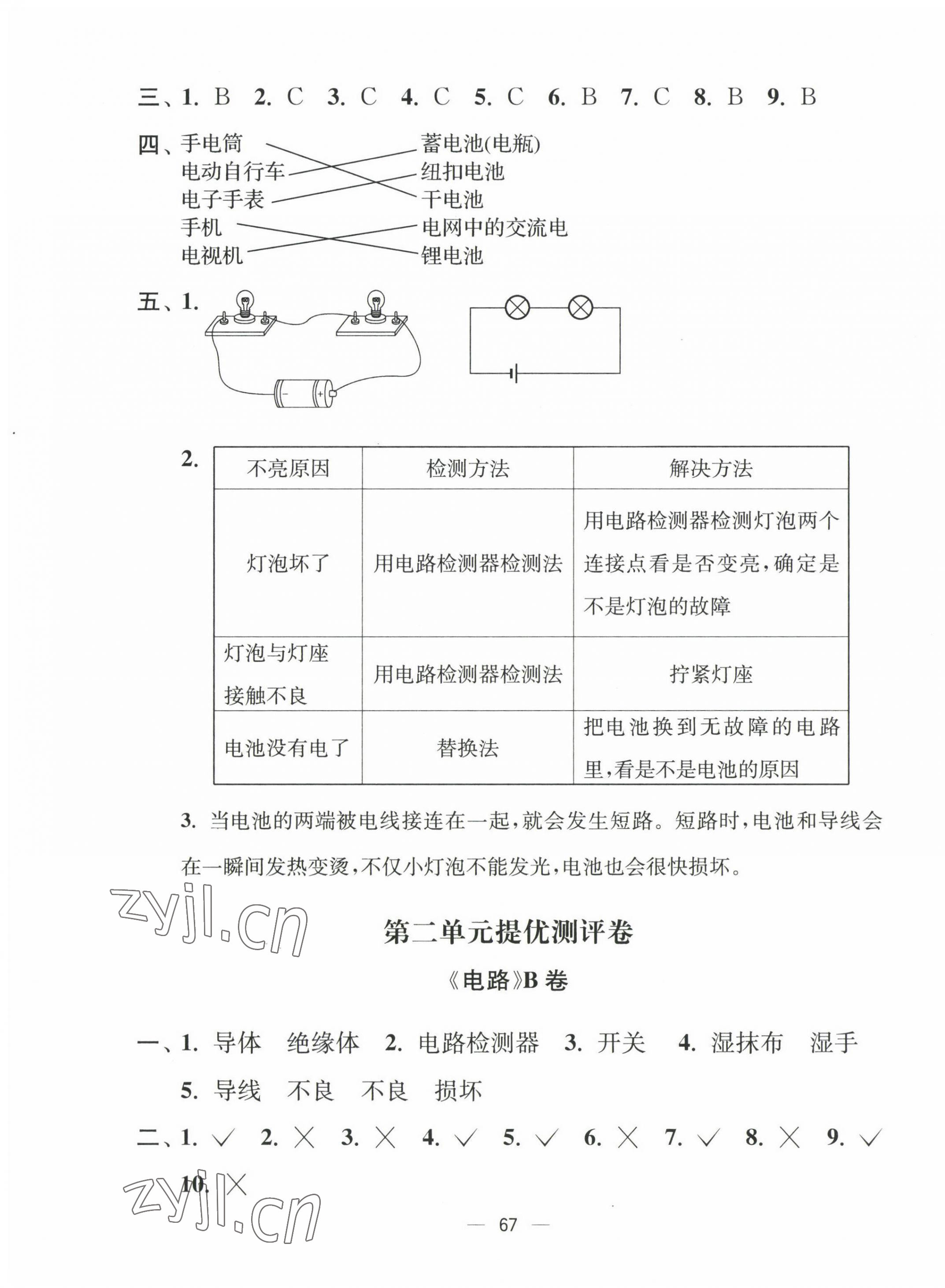 2023年江苏好卷四年级科学下册教科版 第3页