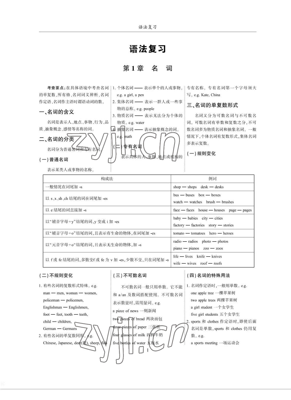 2023年考拉起飛九年級英語全一冊人教版 參考答案第1頁