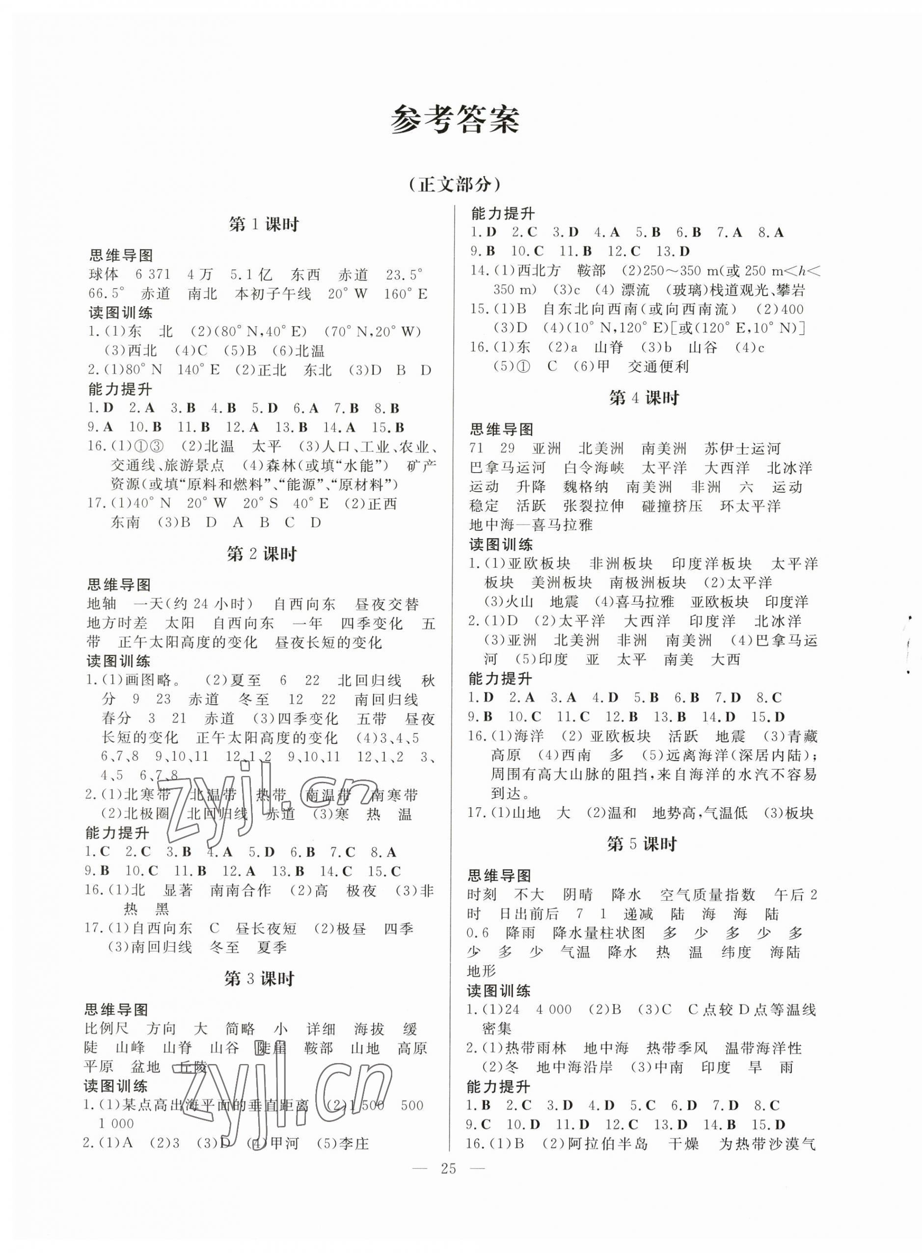 2023年學考總復習方略地理人教版江西專版 第1頁