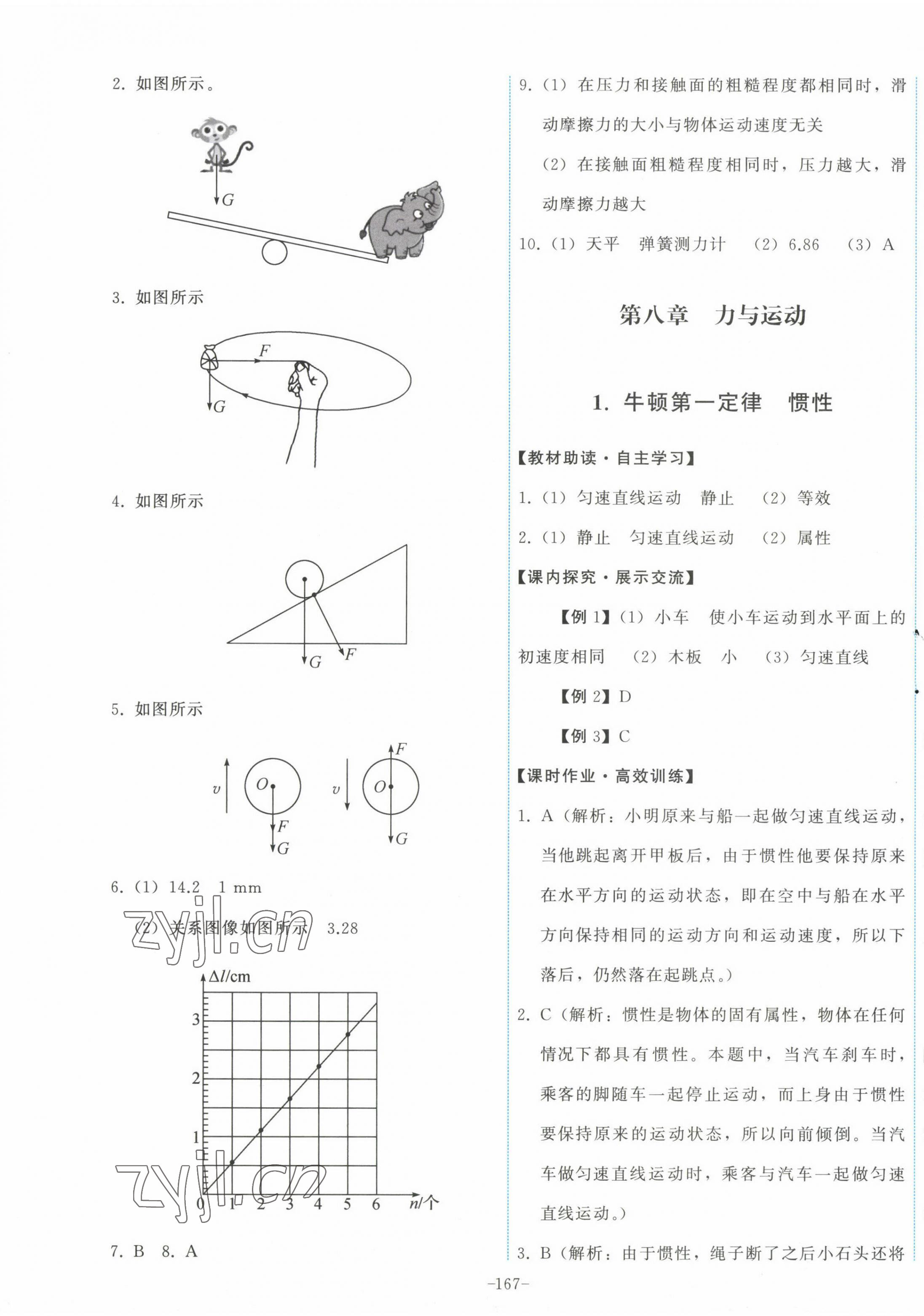 2023年能力培養(yǎng)與測試八年級物理下冊教科版 第5頁