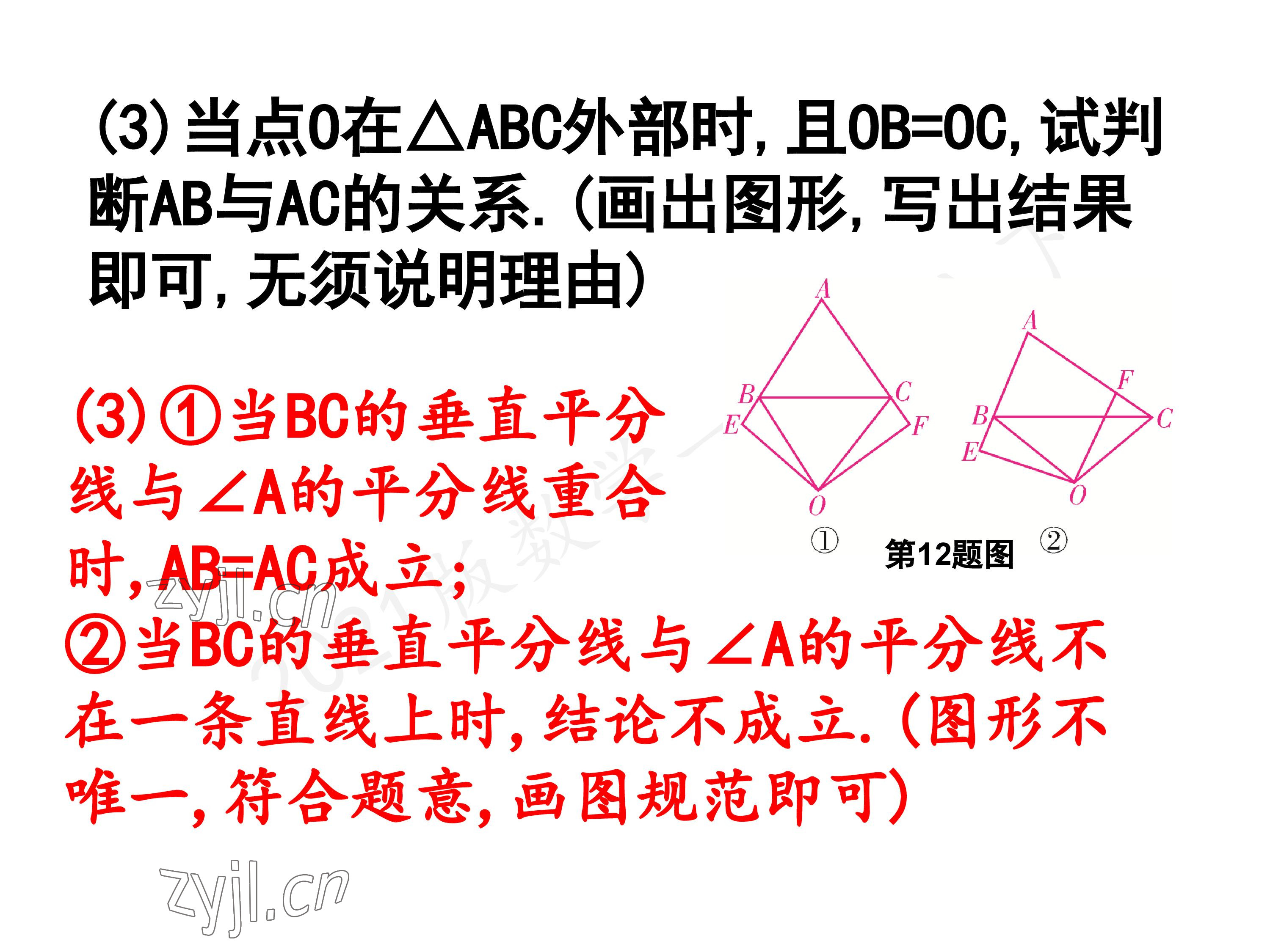 2023年一本通武汉出版社八年级数学下册北师大版 参考答案第121页