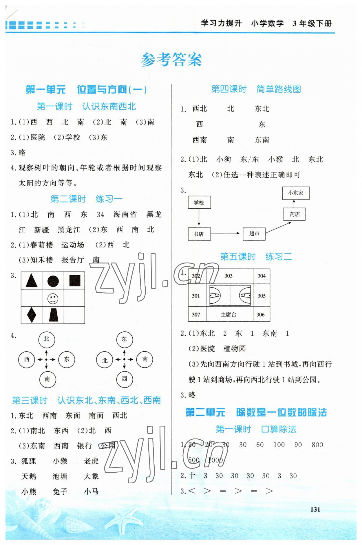 2023年學(xué)習(xí)力提升三年級數(shù)學(xué)下冊人教版 第1頁