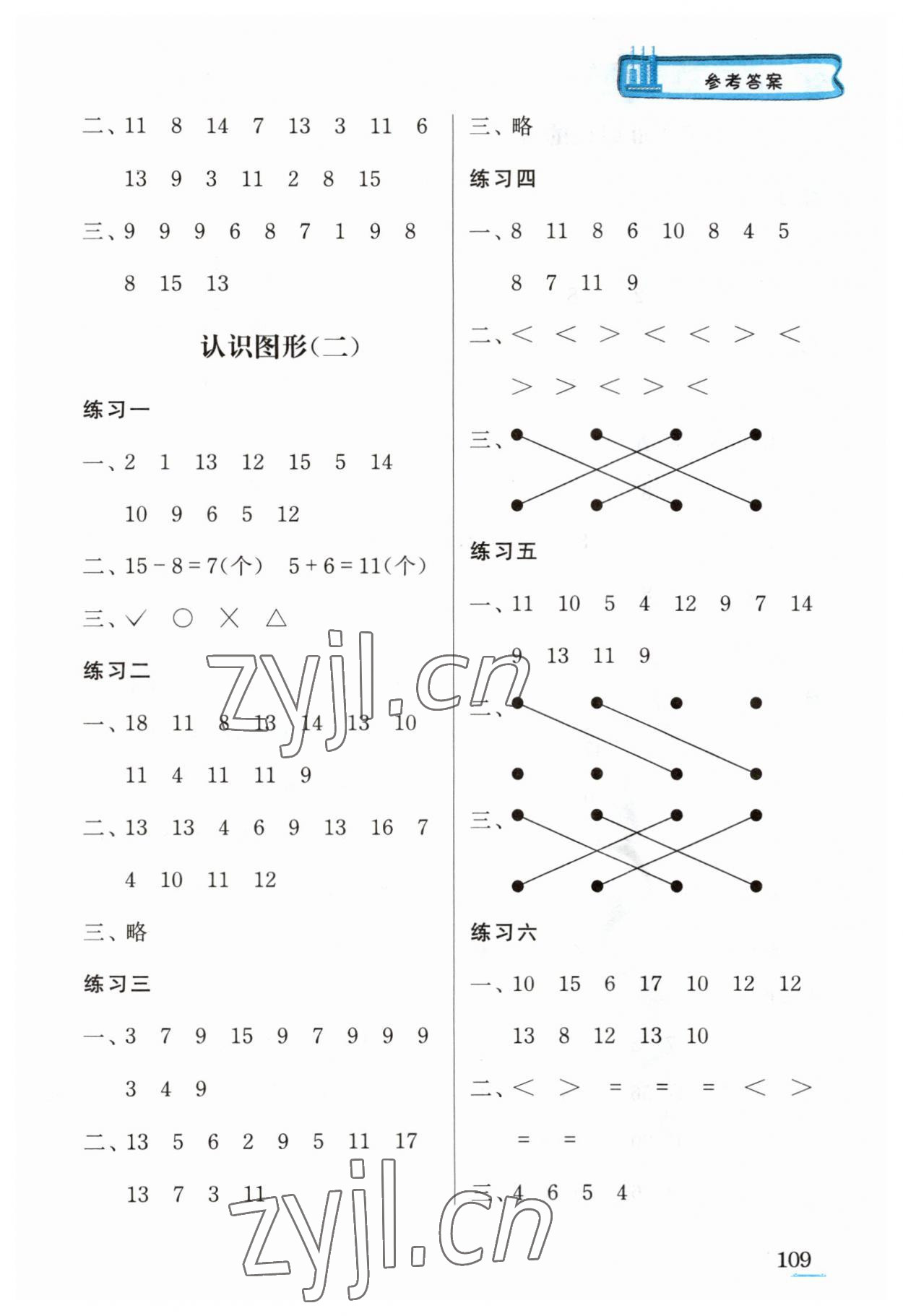 2023年口算心算速算江蘇鳳凰美術(shù)出版社一年級(jí)數(shù)學(xué)下冊(cè)蘇教版徐州專版 第3頁(yè)
