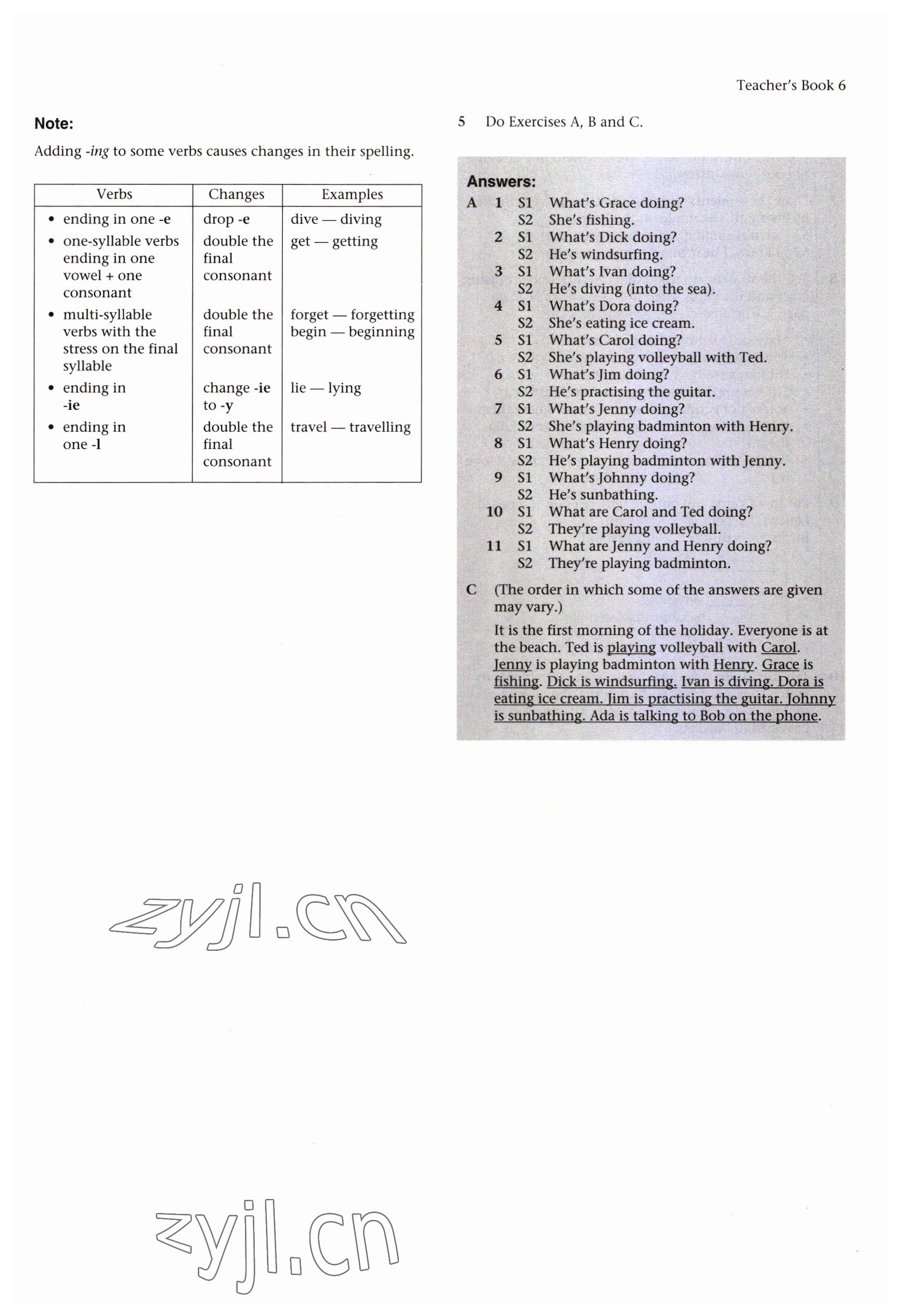 2023年教材課本八年級英語第二學(xué)期滬教版54制 參考答案第12頁